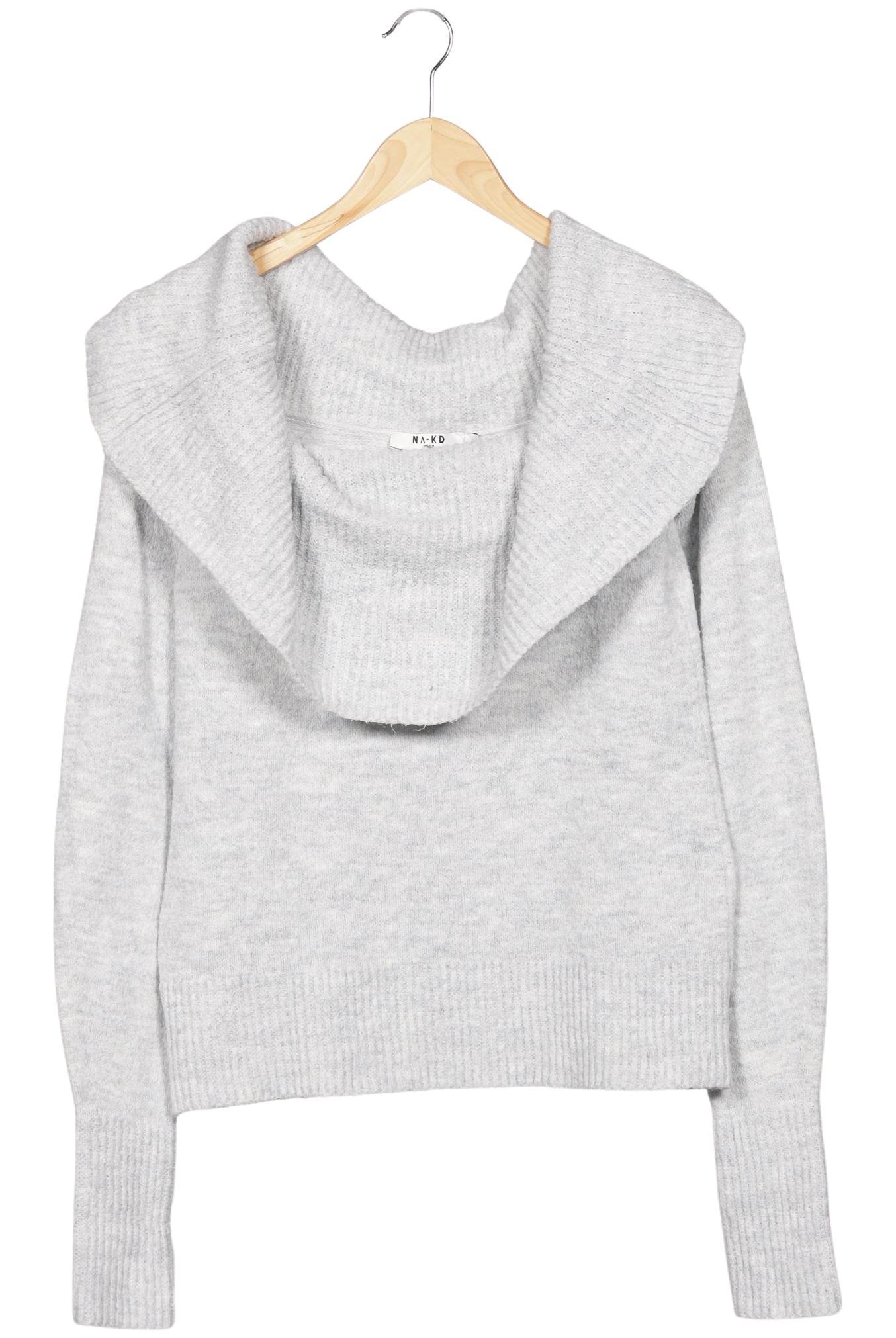 

Na-Kd Damen Pullover, grau, Gr. 36
