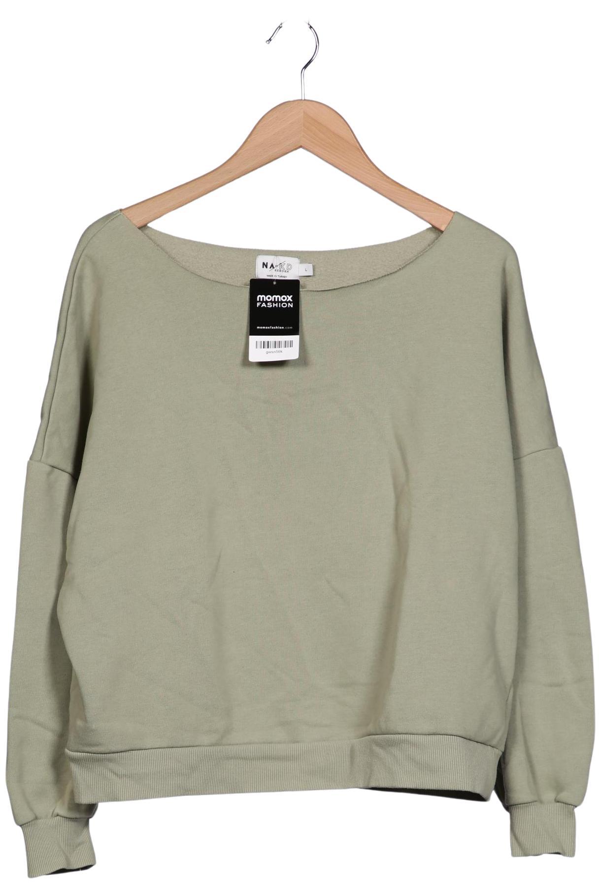 

Na-Kd Damen Sweatshirt, hellgrün, Gr. 42