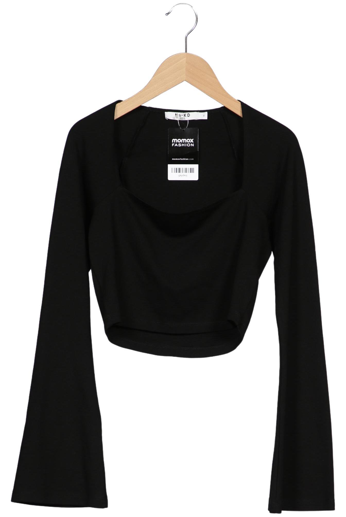 

Na-Kd Damen Langarmshirt, schwarz, Gr. 36