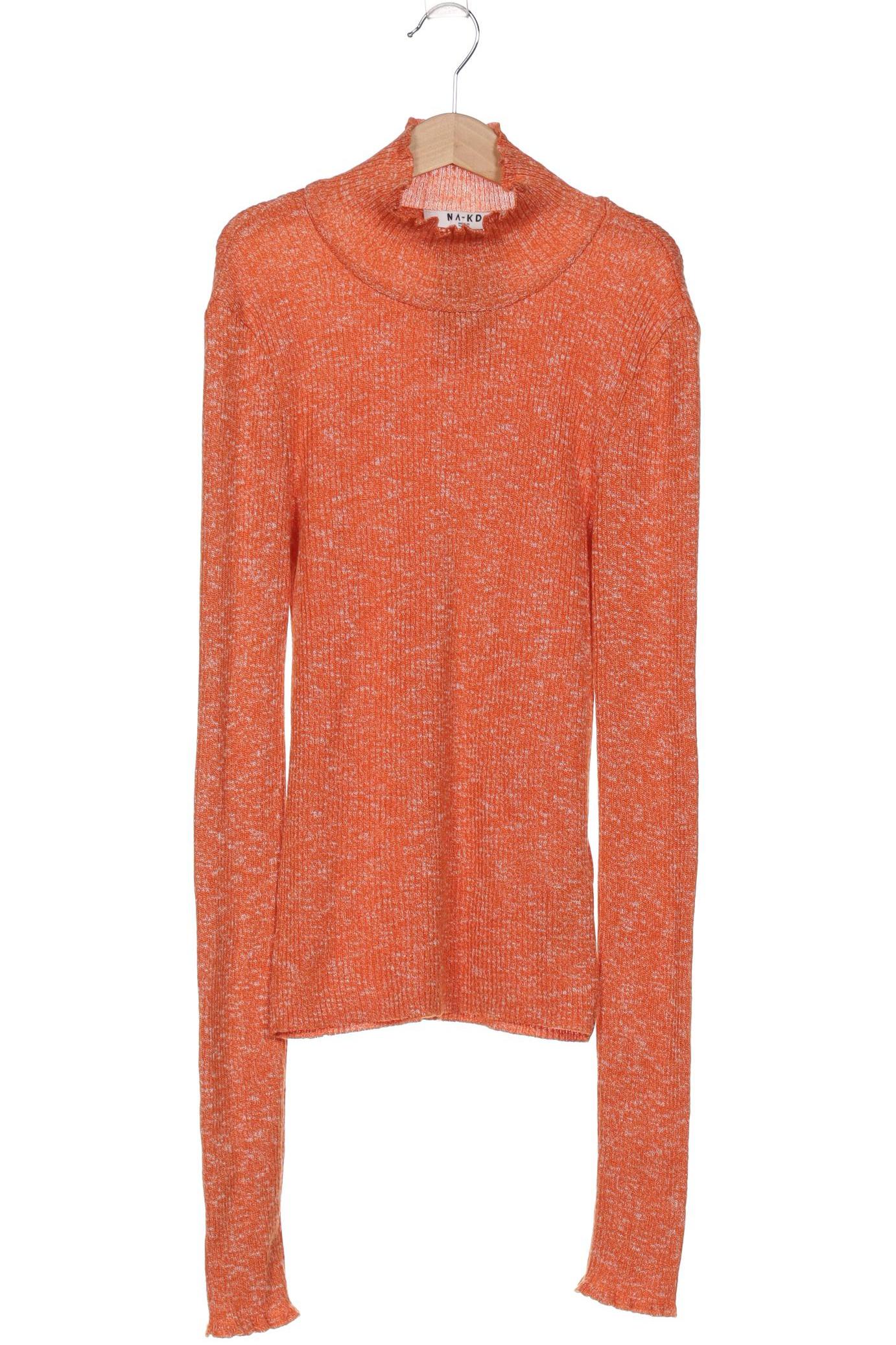 

Na-Kd Damen Pullover, orange, Gr. 36