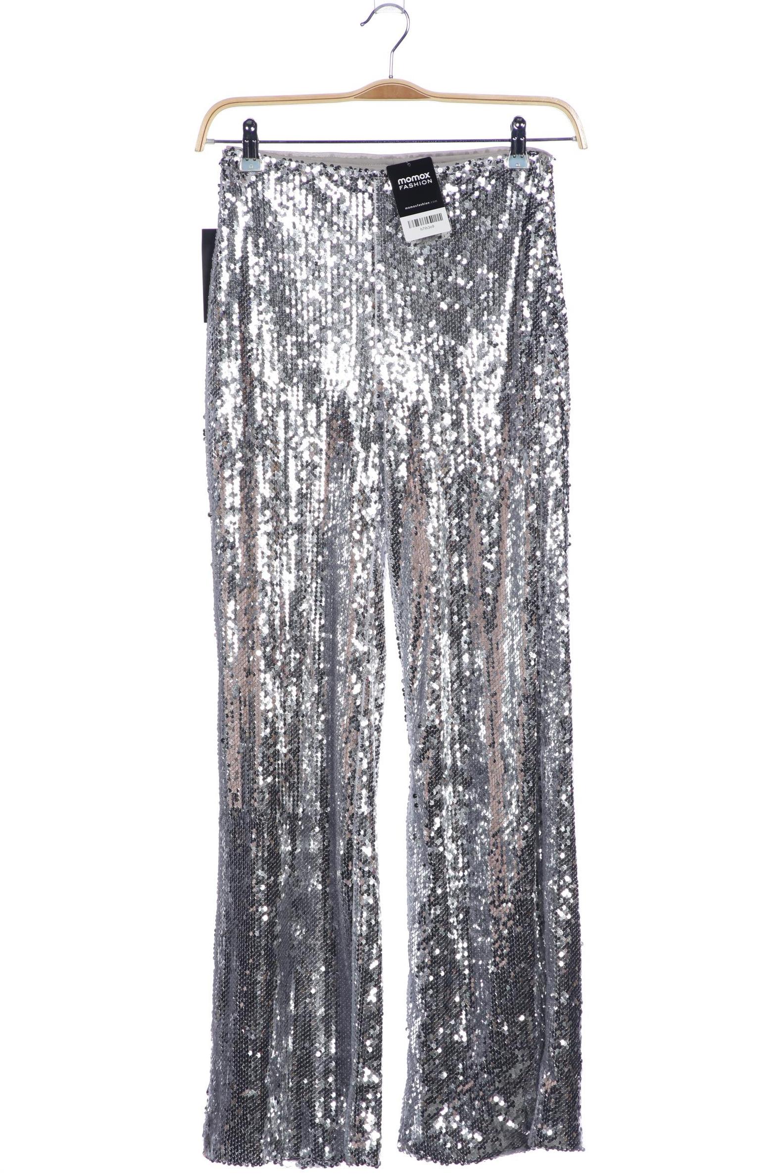 

Na-Kd Damen Stoffhose, silber, Gr. 0