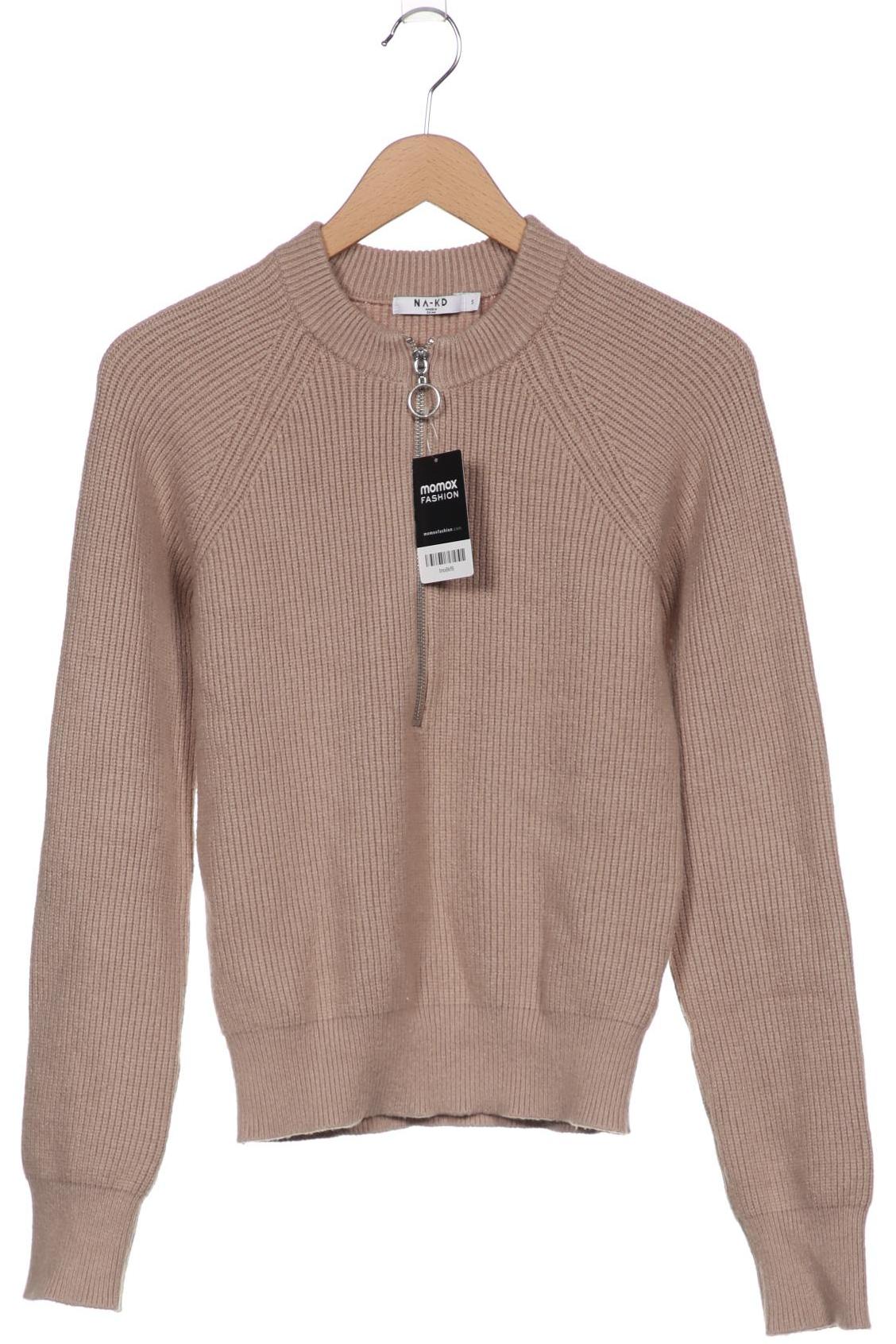 

Na-Kd Damen Pullover, beige, Gr. 36