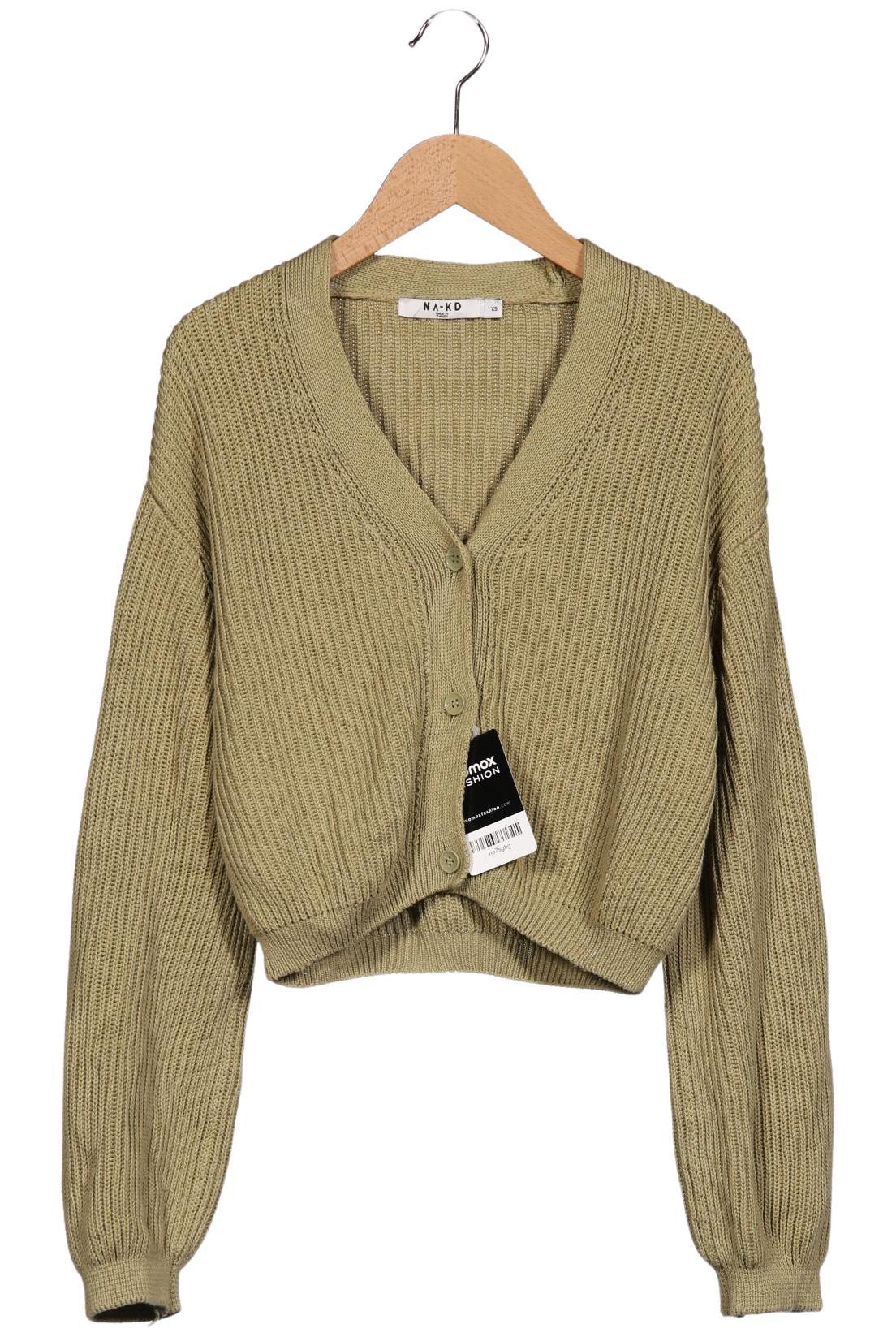 

Na-Kd Damen Strickjacke, hellgrün, Gr. 34