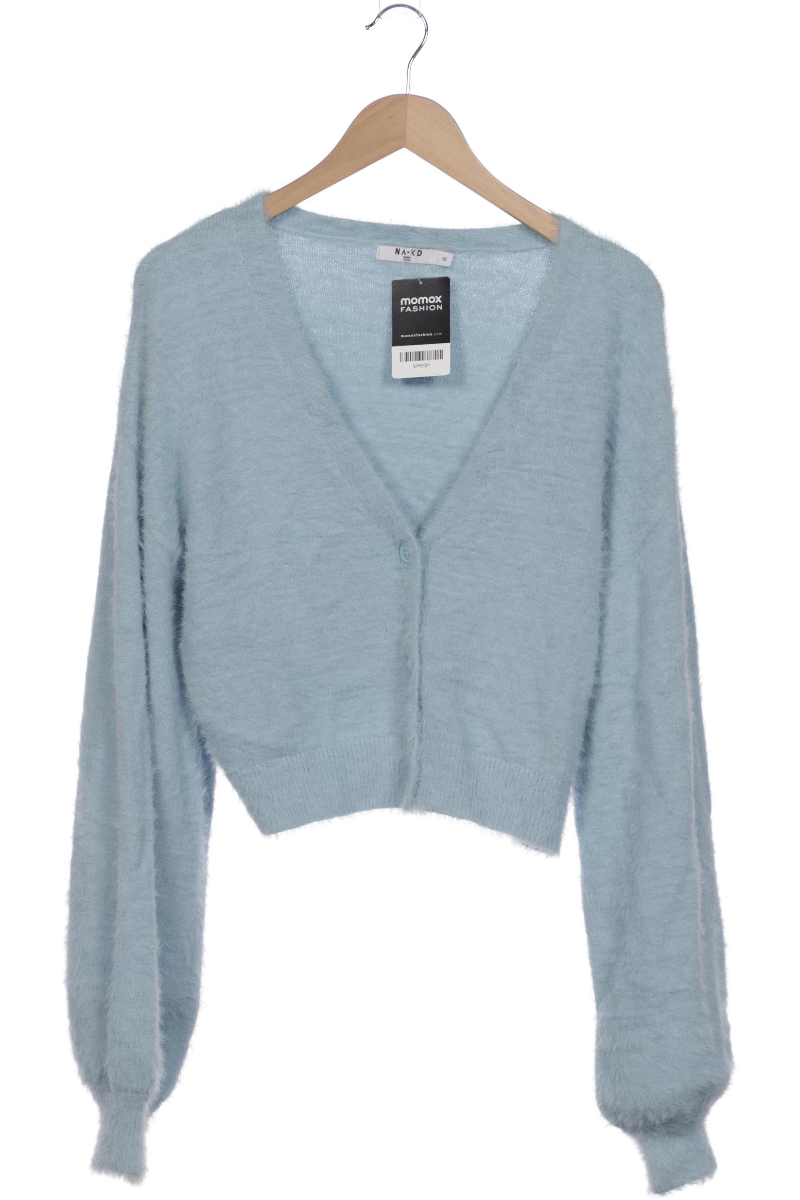 

Na-Kd Damen Strickjacke, hellblau, Gr. 34