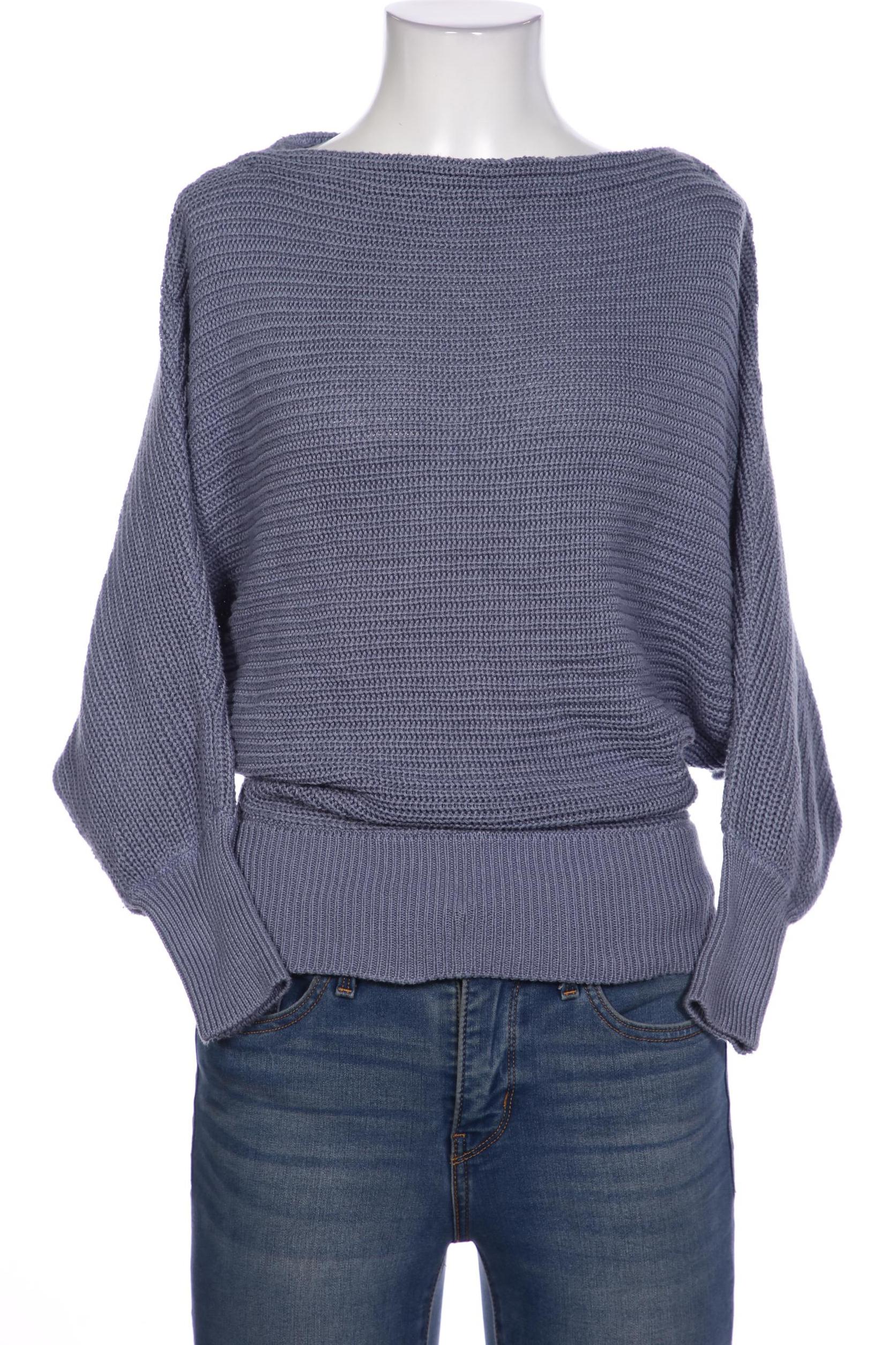

Na-Kd Damen Pullover, blau, Gr. 34