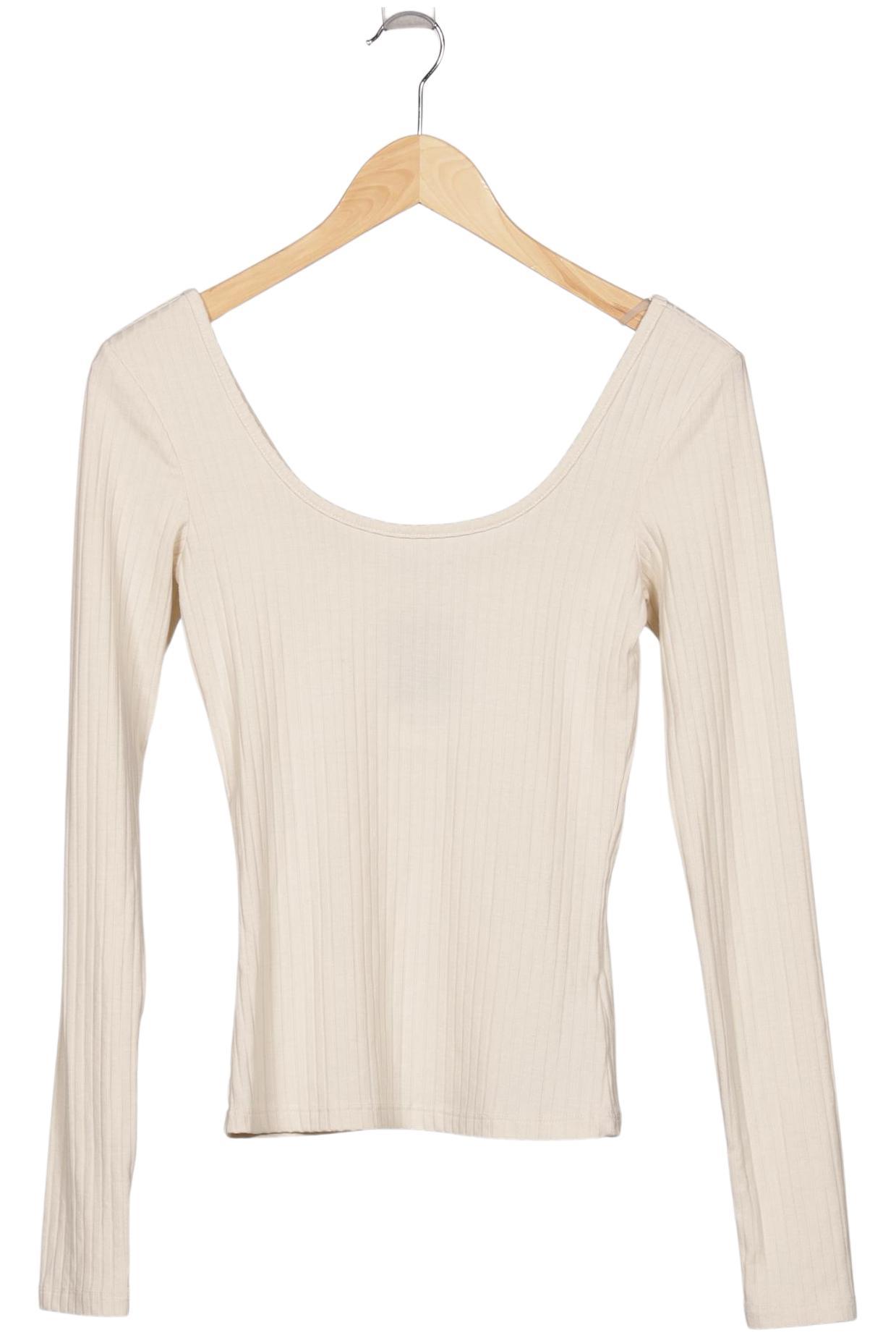 

Na-Kd Damen Langarmshirt, beige, Gr. 32