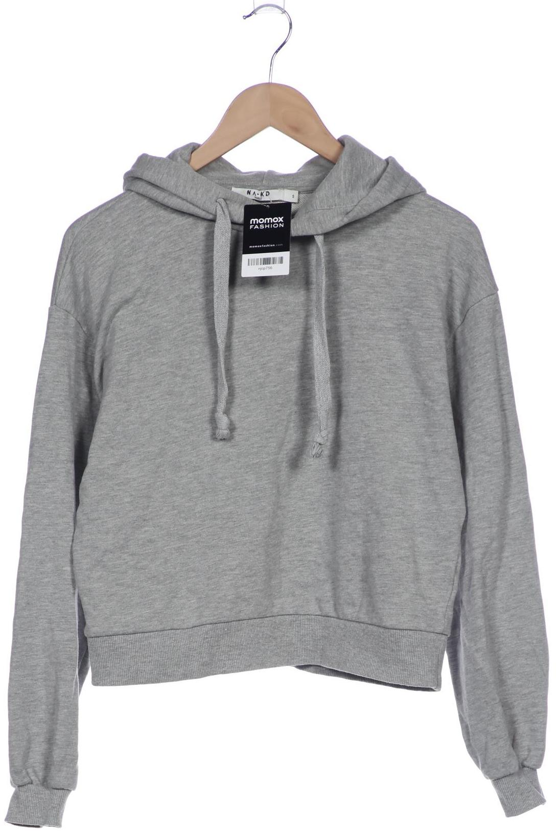 

Na-Kd Damen Kapuzenpullover, grau, Gr. 36