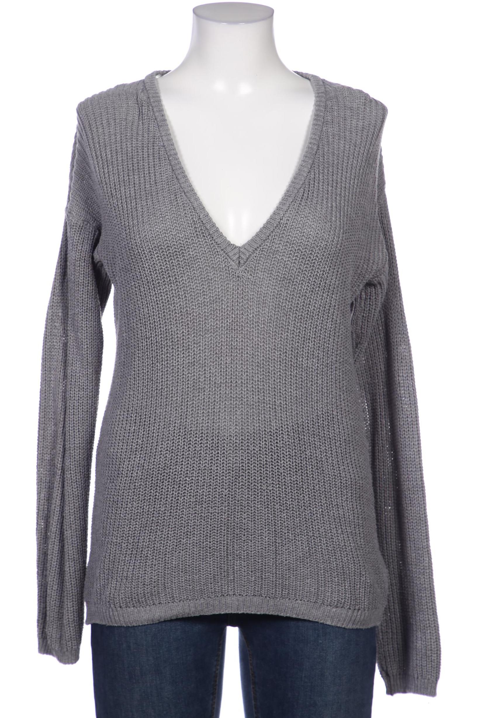 

NA-KD Damen Pullover, grau