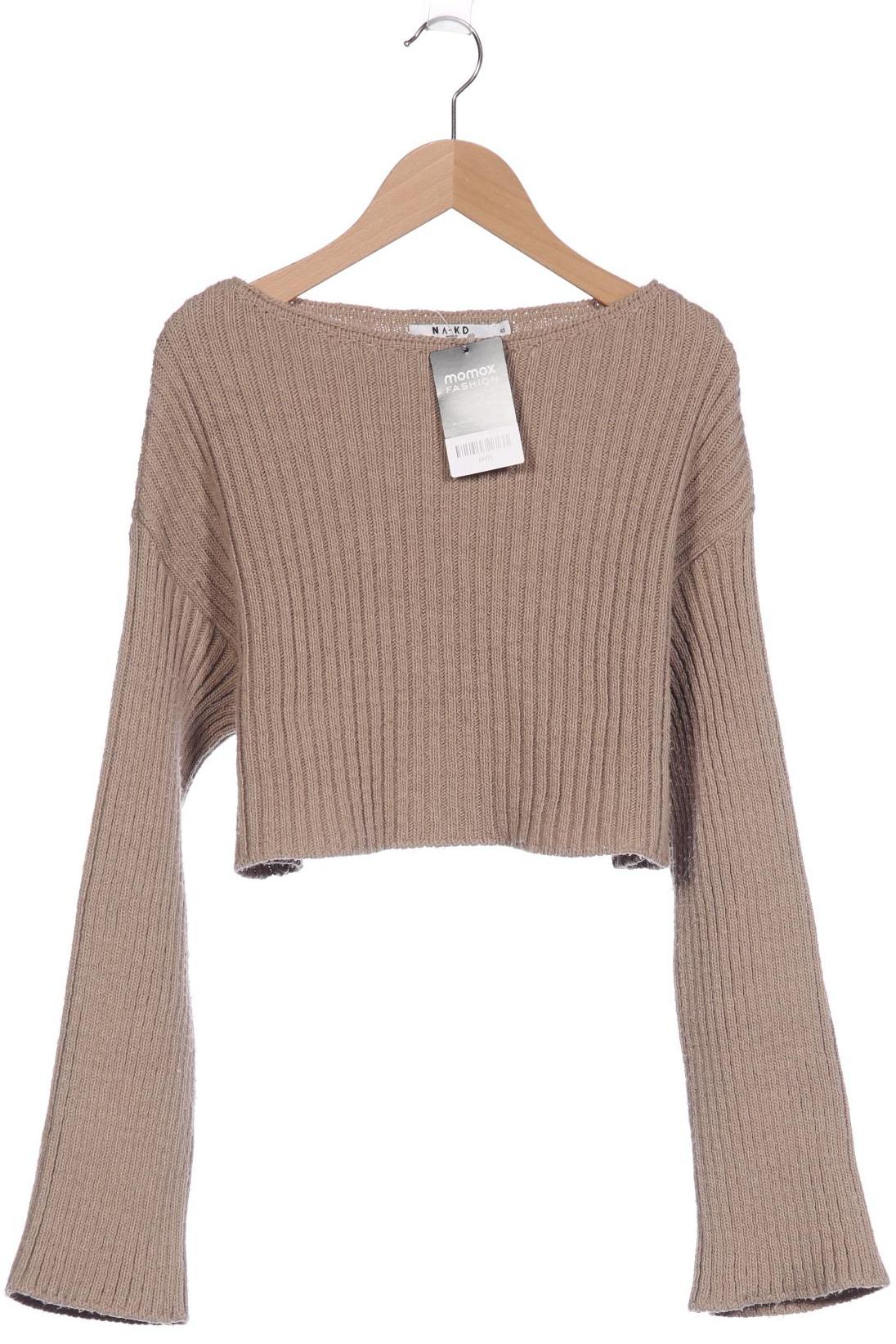 

Na-Kd Damen Pullover, beige, Gr. 34