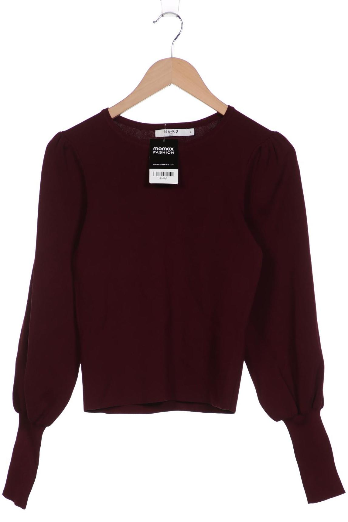 

Na-Kd Damen Pullover, bordeaux, Gr. 36