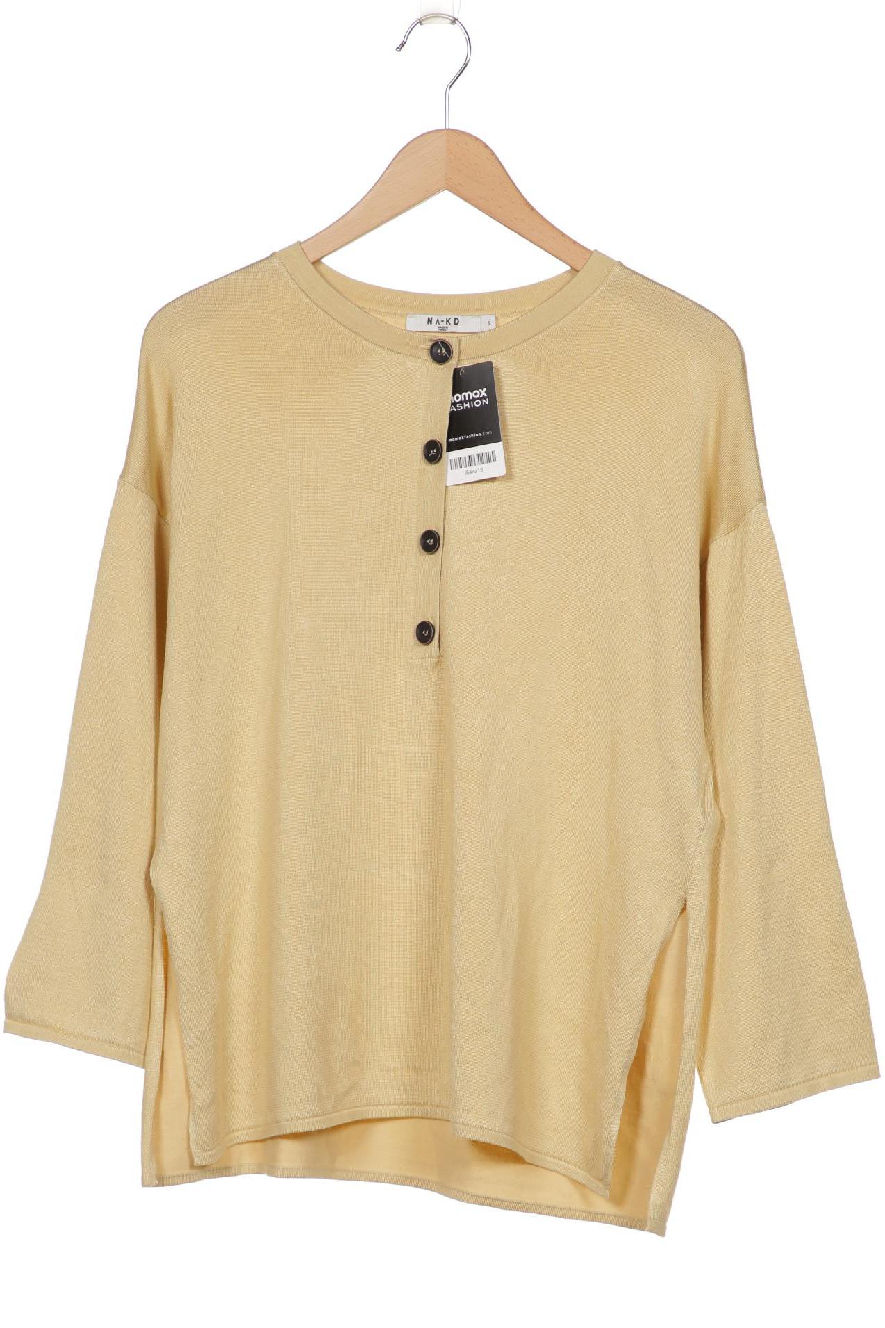 

Na-Kd Damen Pullover, gelb, Gr. 36