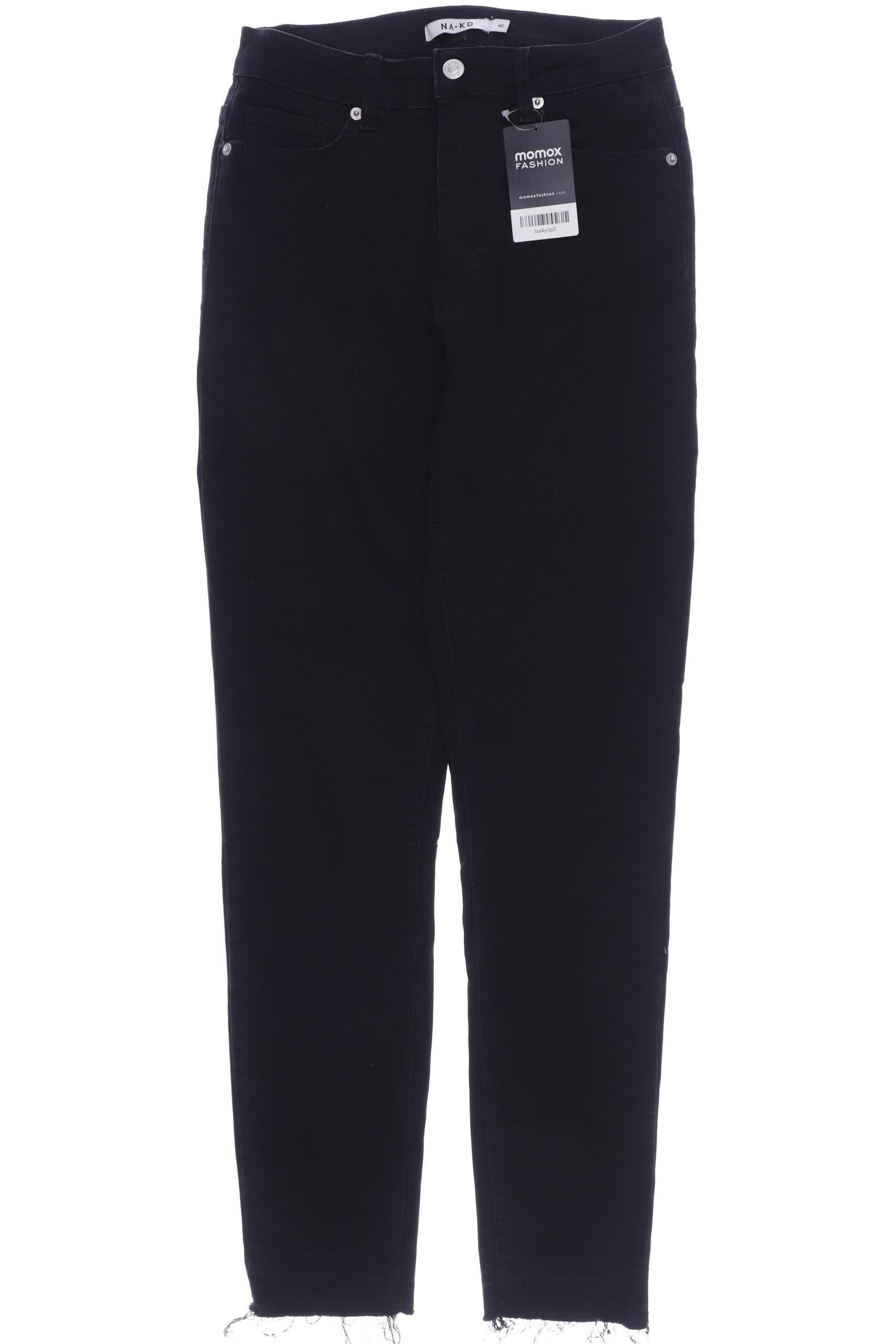 

Na-Kd Damen Jeans, schwarz, Gr. 40