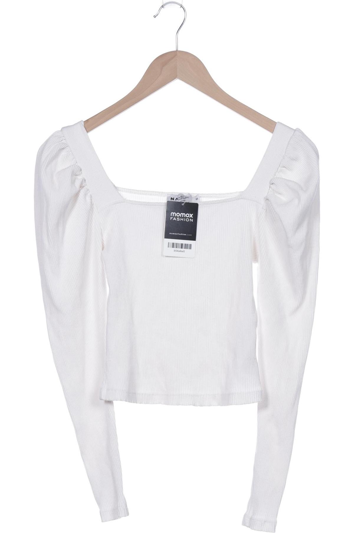 

Na-Kd Damen Langarmshirt, cremeweiß, Gr. 34