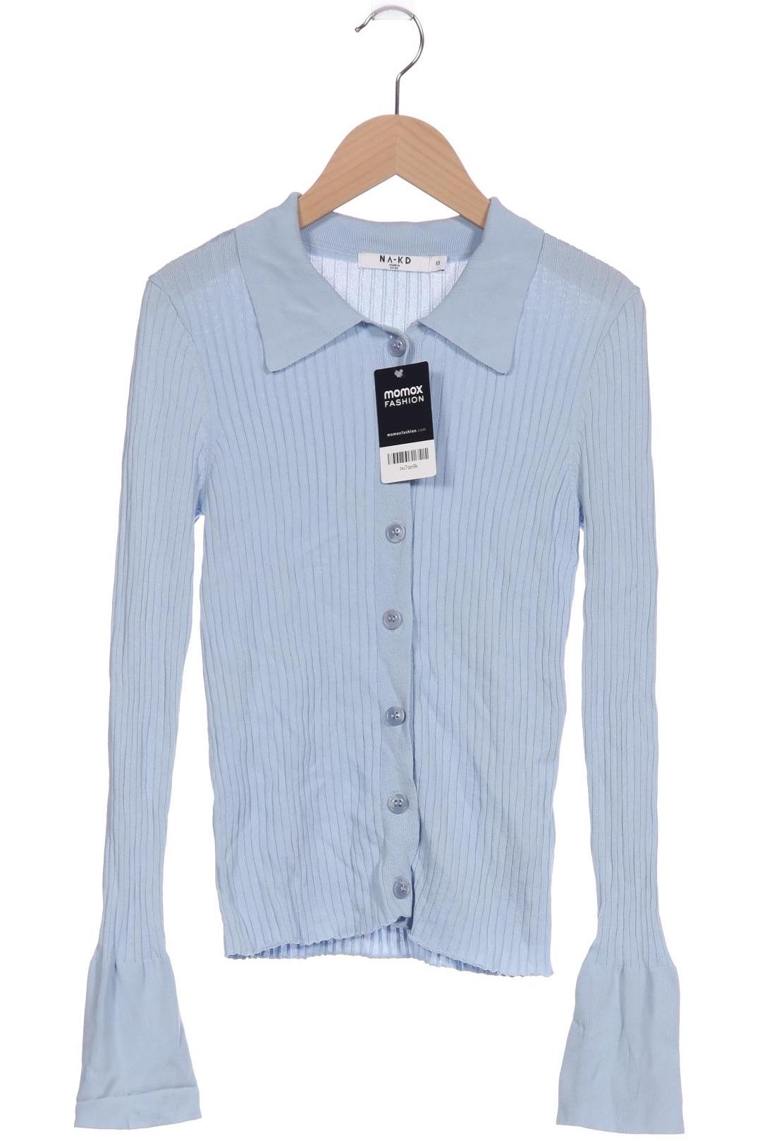 

Na-Kd Damen Strickjacke, hellblau, Gr. 34