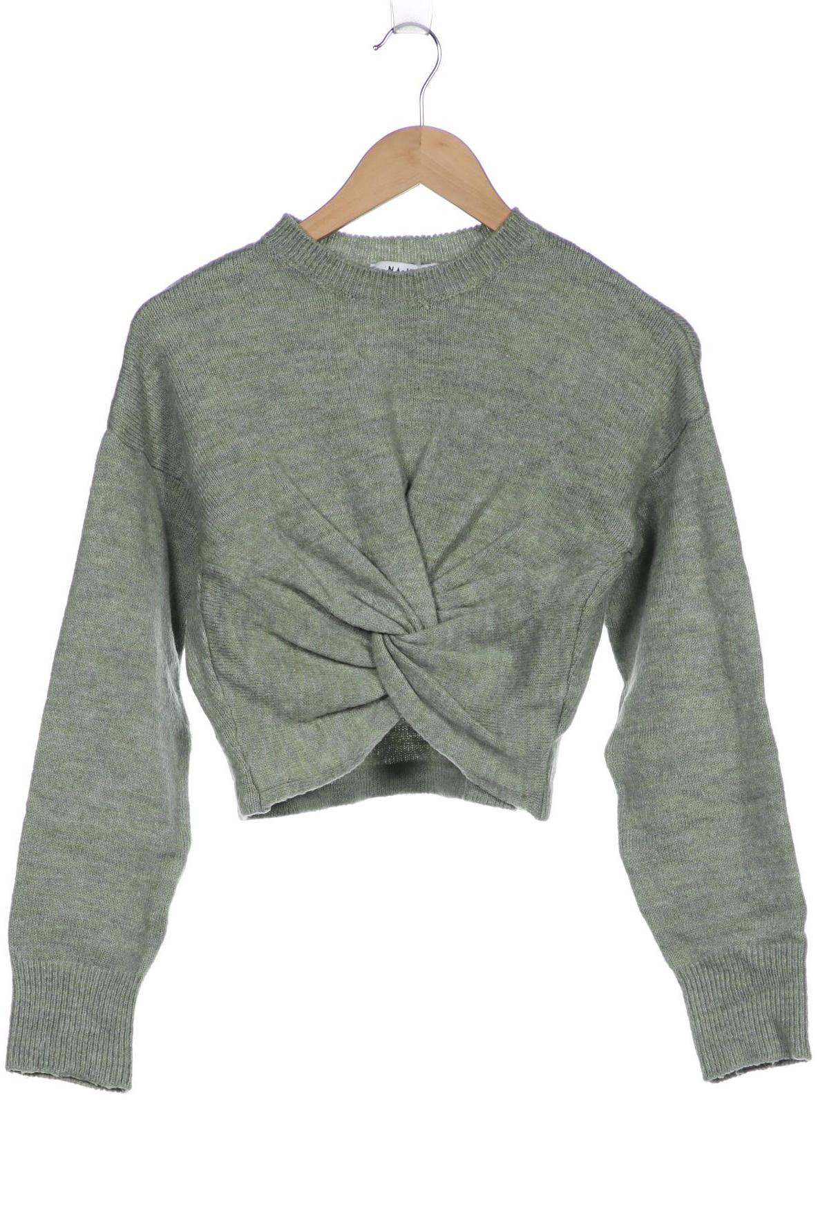 

NA-KD Damen Pullover, grün
