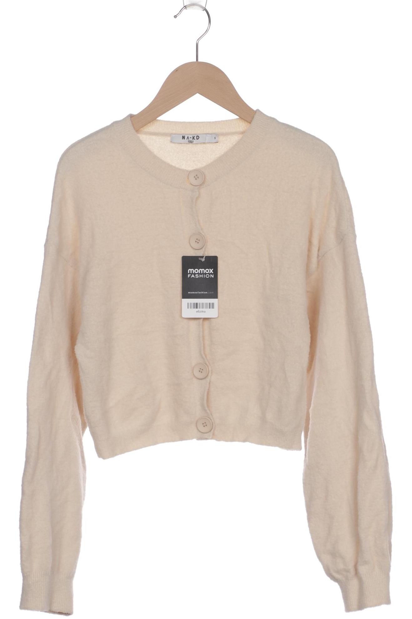 

Na-Kd Damen Strickjacke, beige, Gr. 36