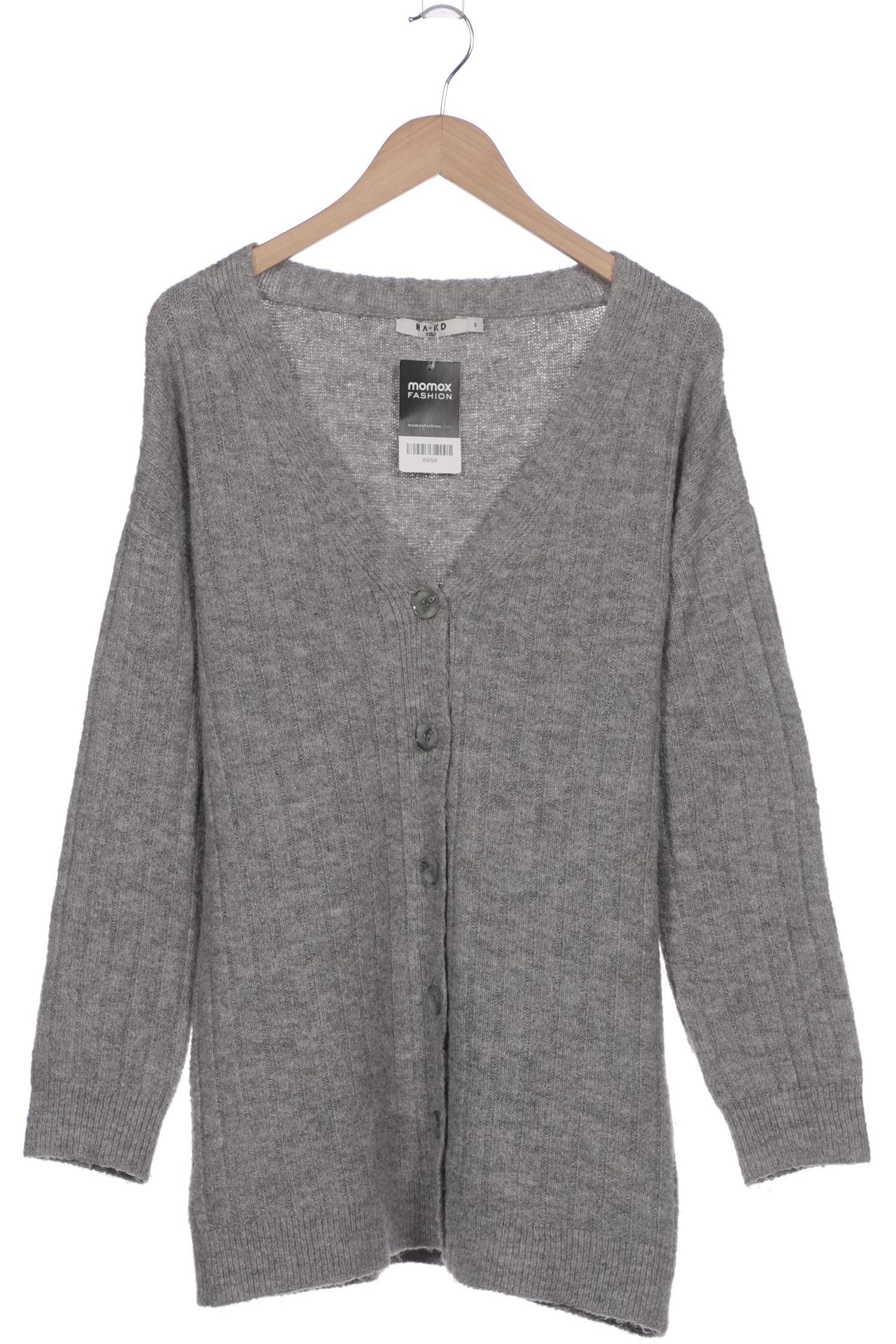

Na-Kd Damen Strickjacke, grau, Gr. 36