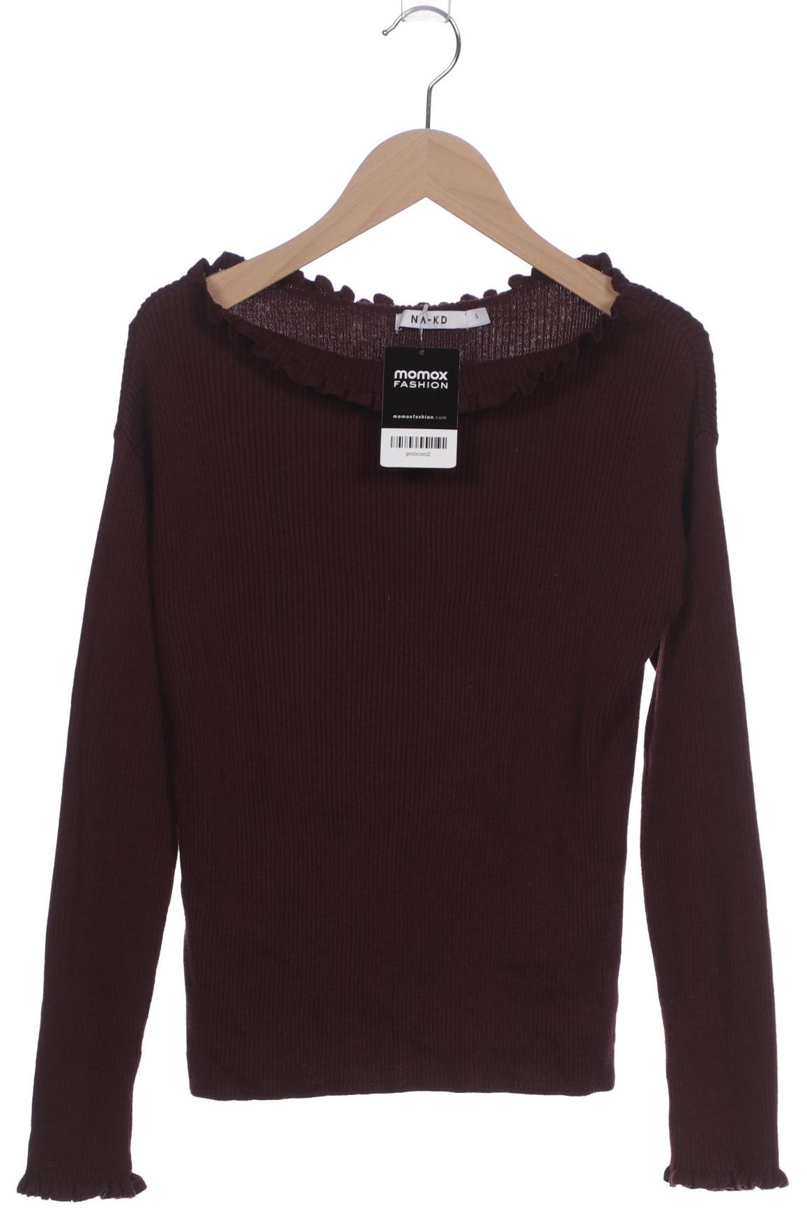 

Na-Kd Damen Pullover, bordeaux, Gr. 36