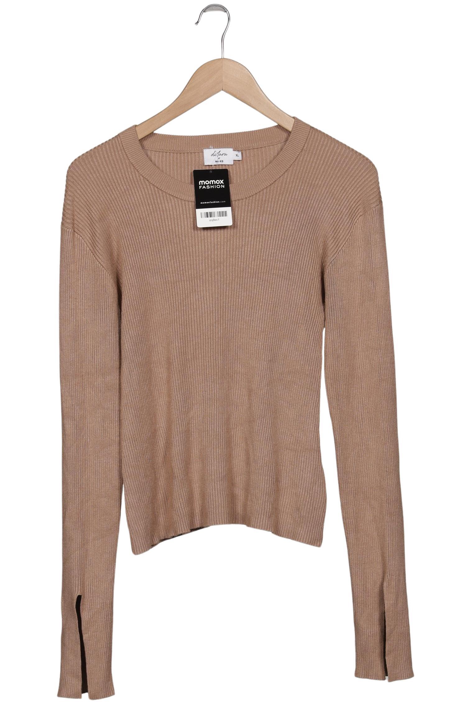 

Na-Kd Damen Pullover, beige, Gr. 44
