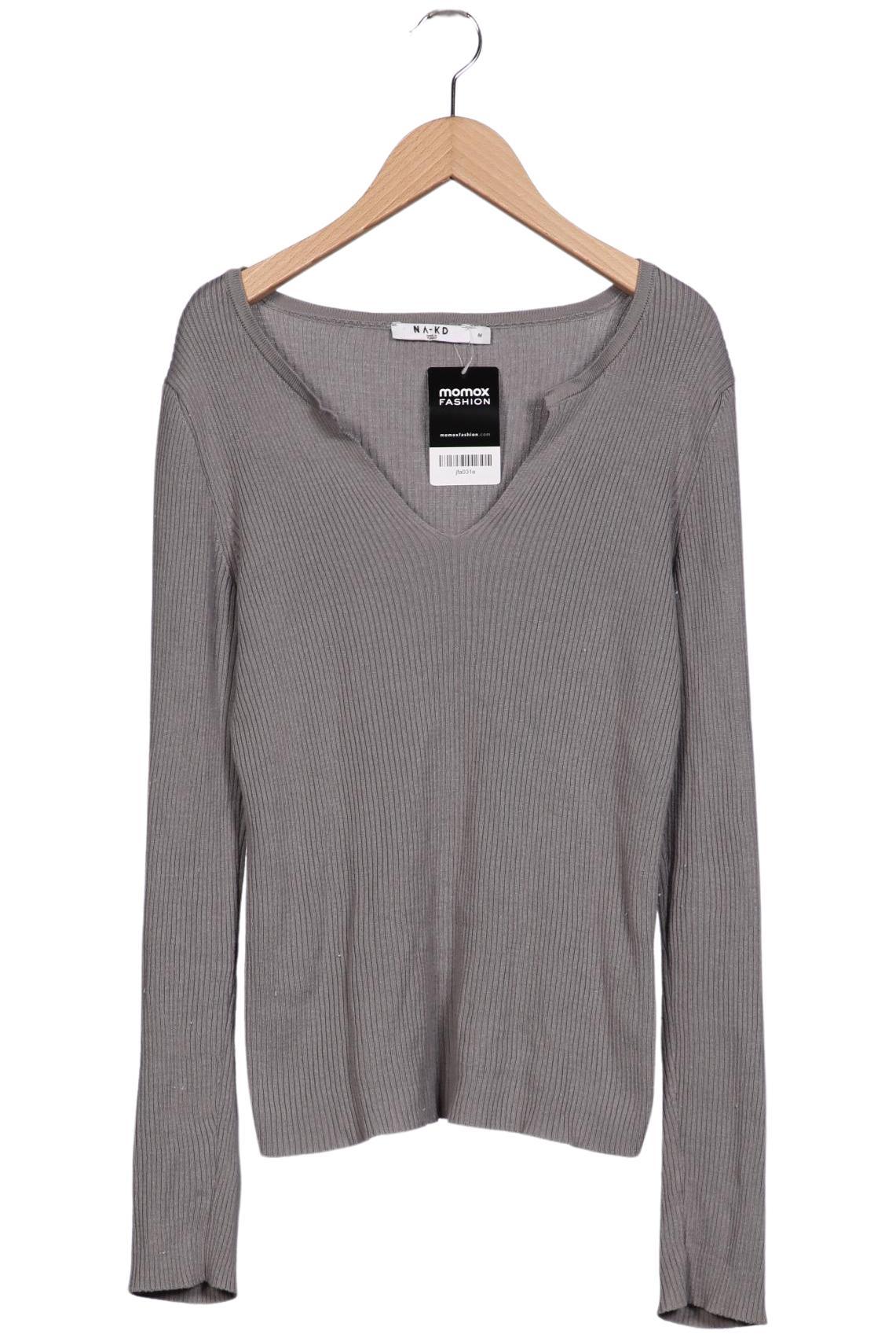 

Na-Kd Damen Pullover, grau, Gr. 38