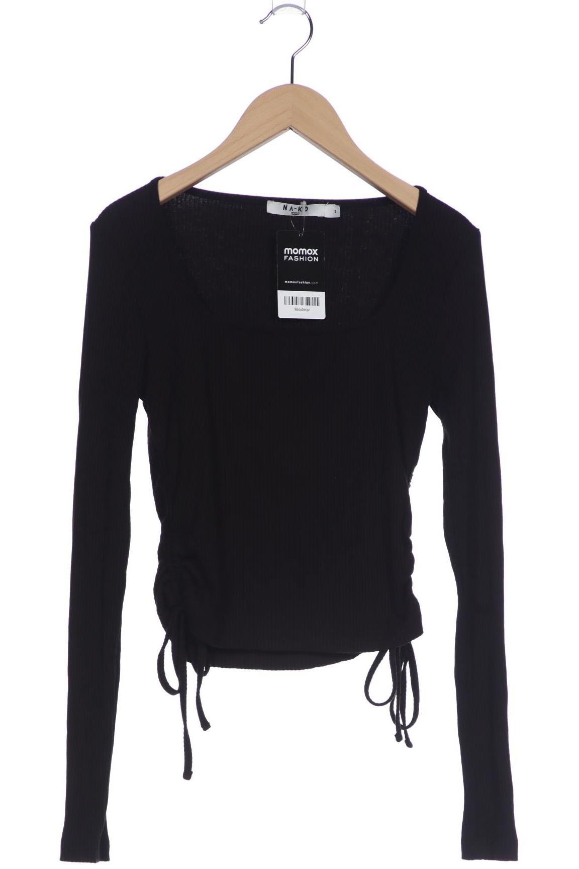 

Na-Kd Damen Langarmshirt, schwarz, Gr. 36
