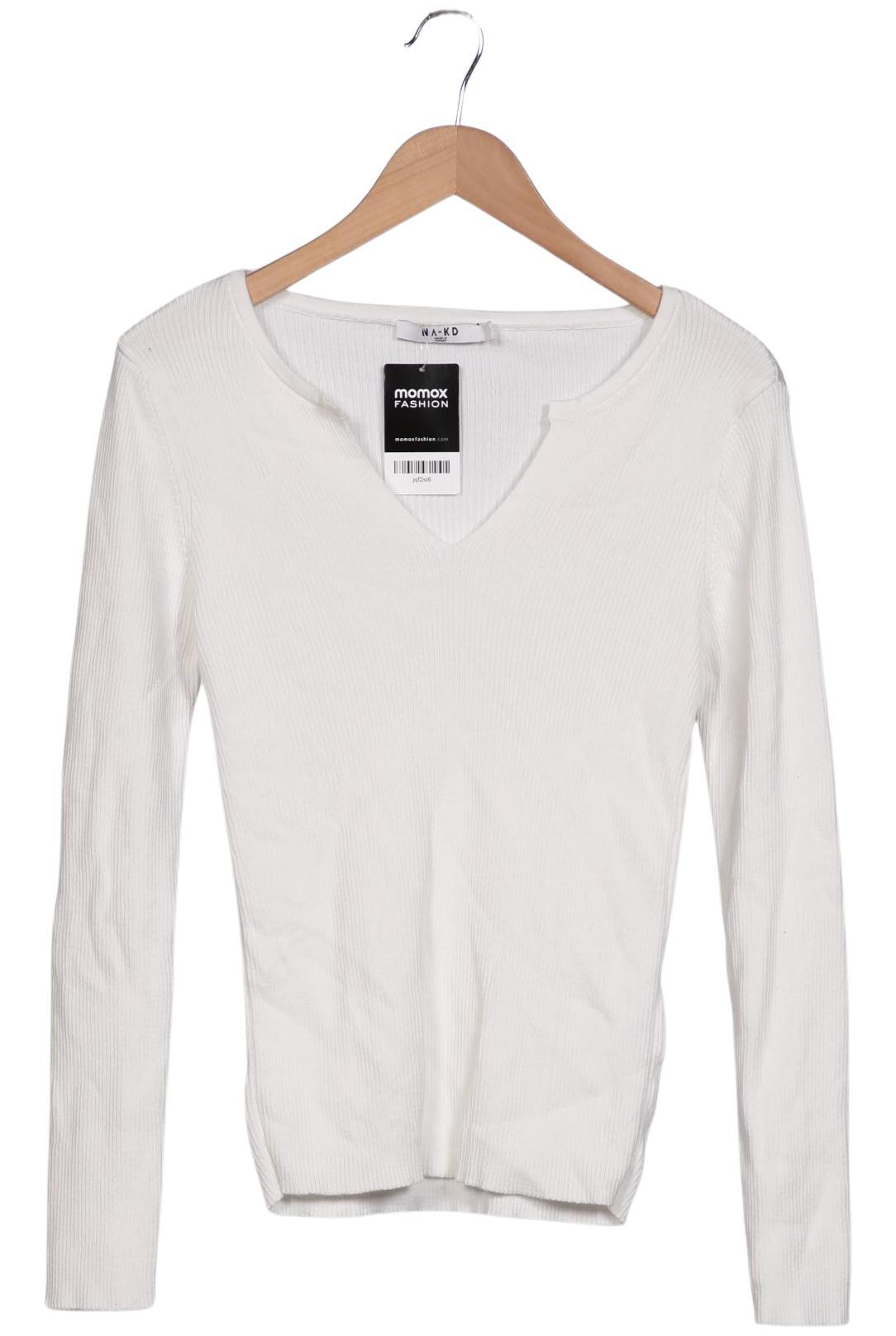 

Na-Kd Damen Pullover, weiß, Gr. 42