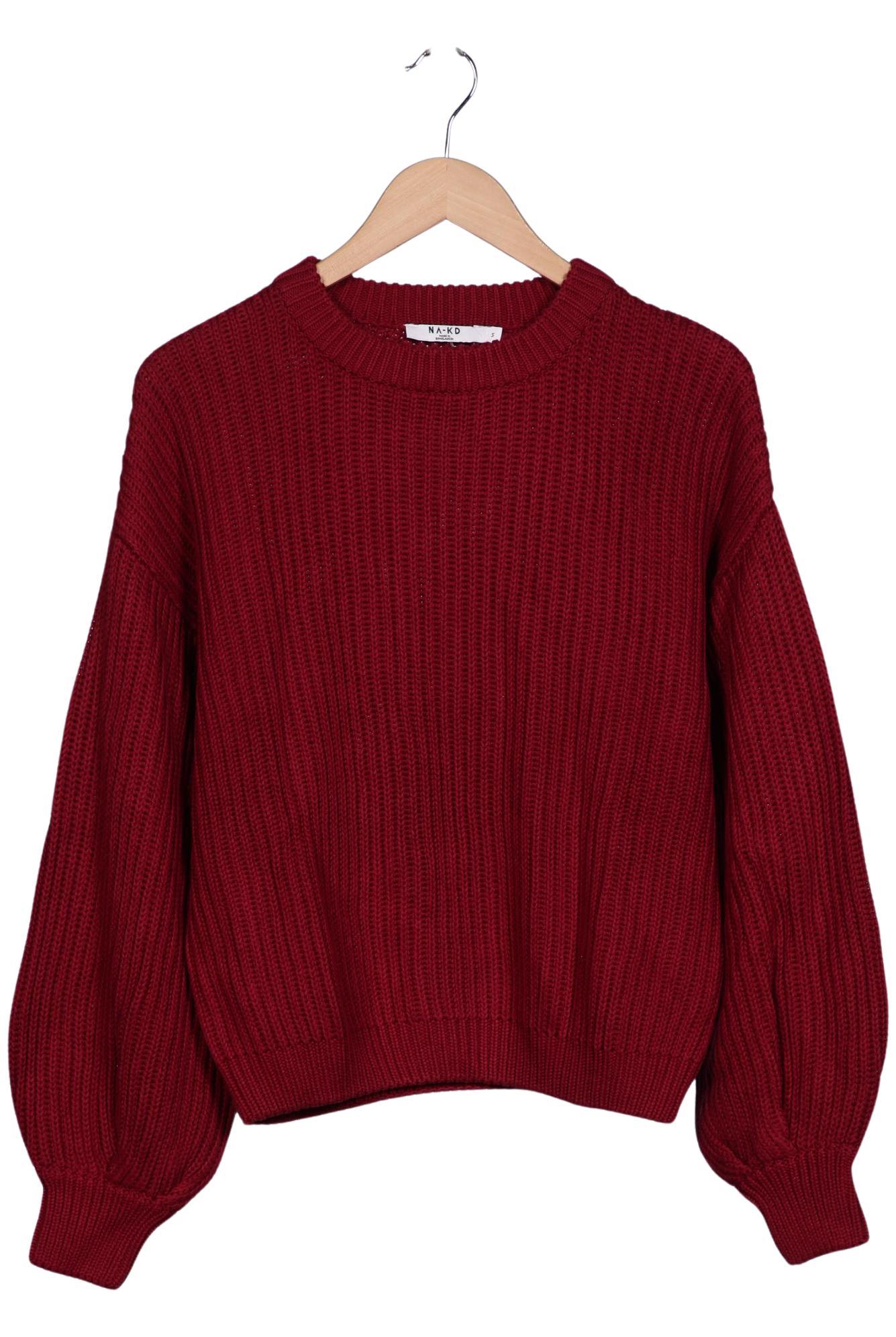 

Na-Kd Damen Pullover, rot, Gr. 36