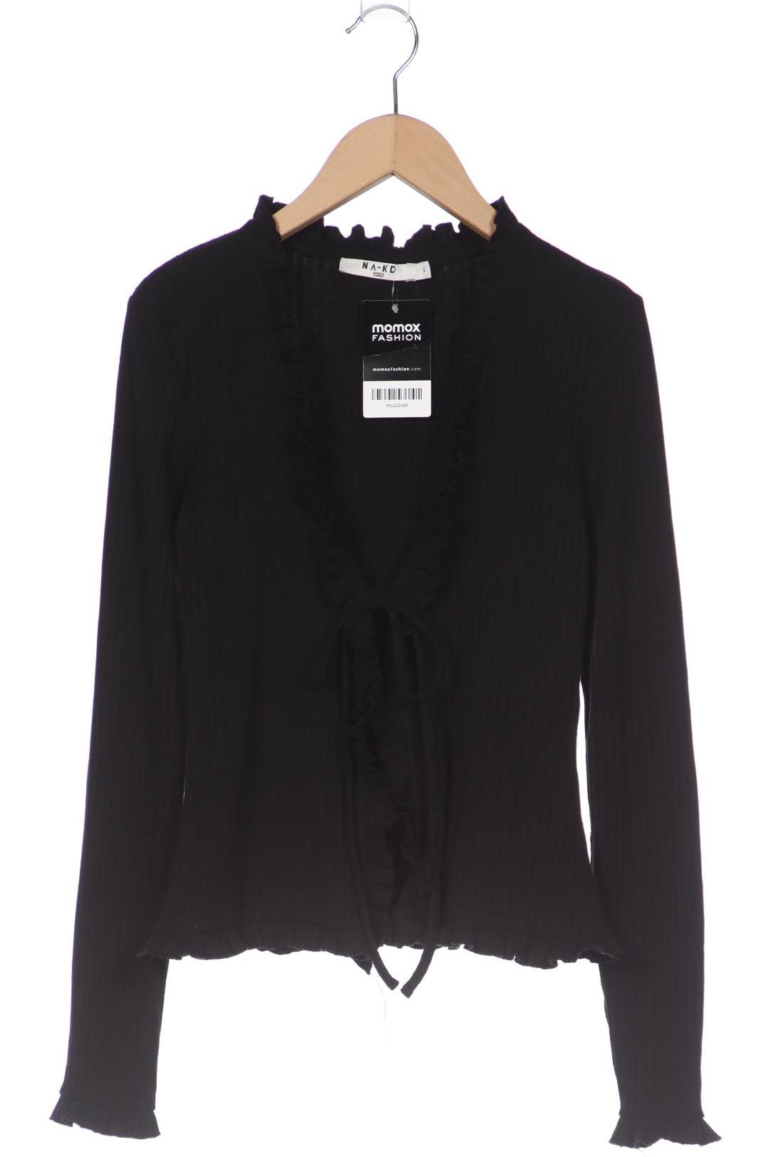 

Na-Kd Damen Strickjacke, schwarz, Gr. 36