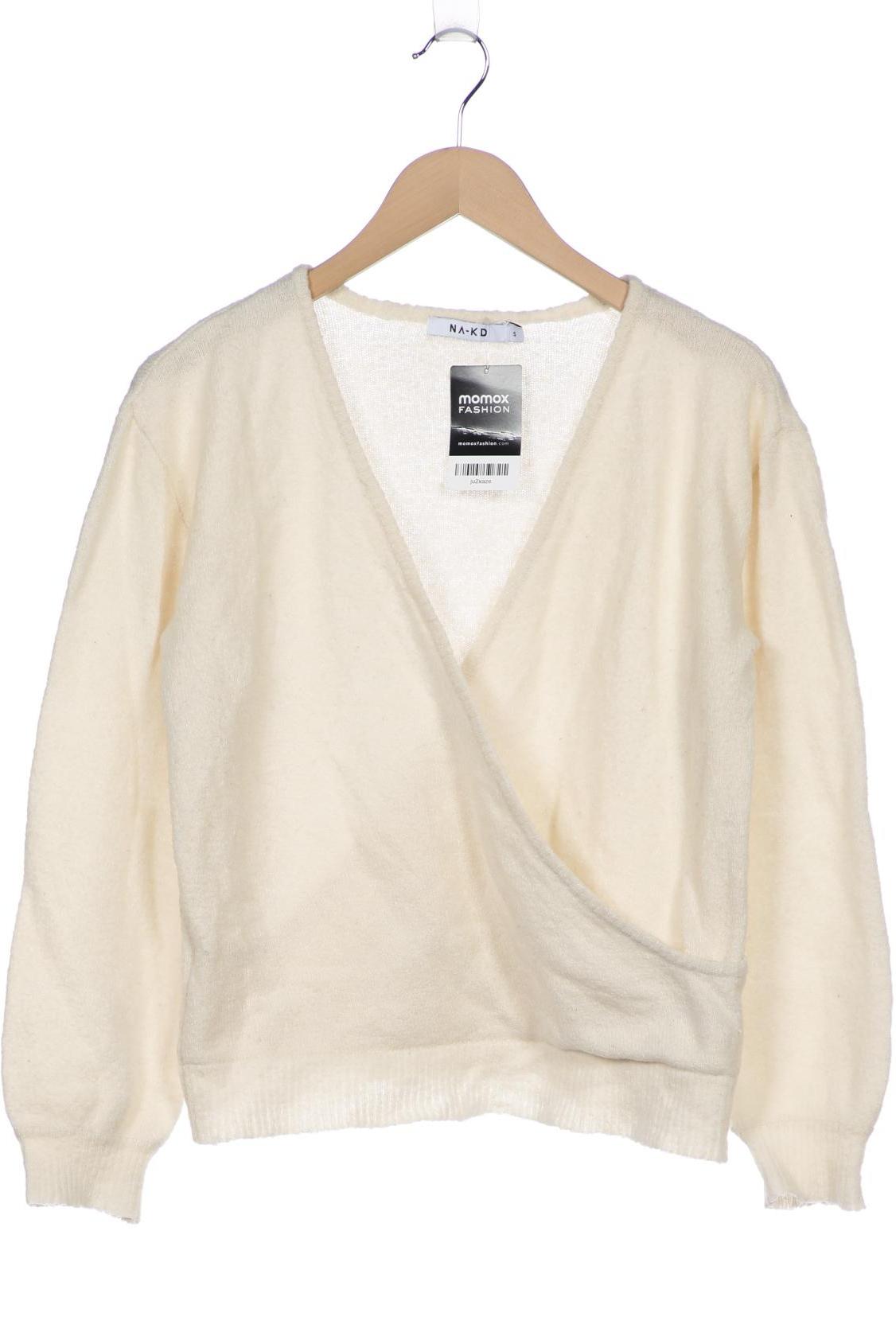 

NA-KD Damen Pullover, cremeweiß