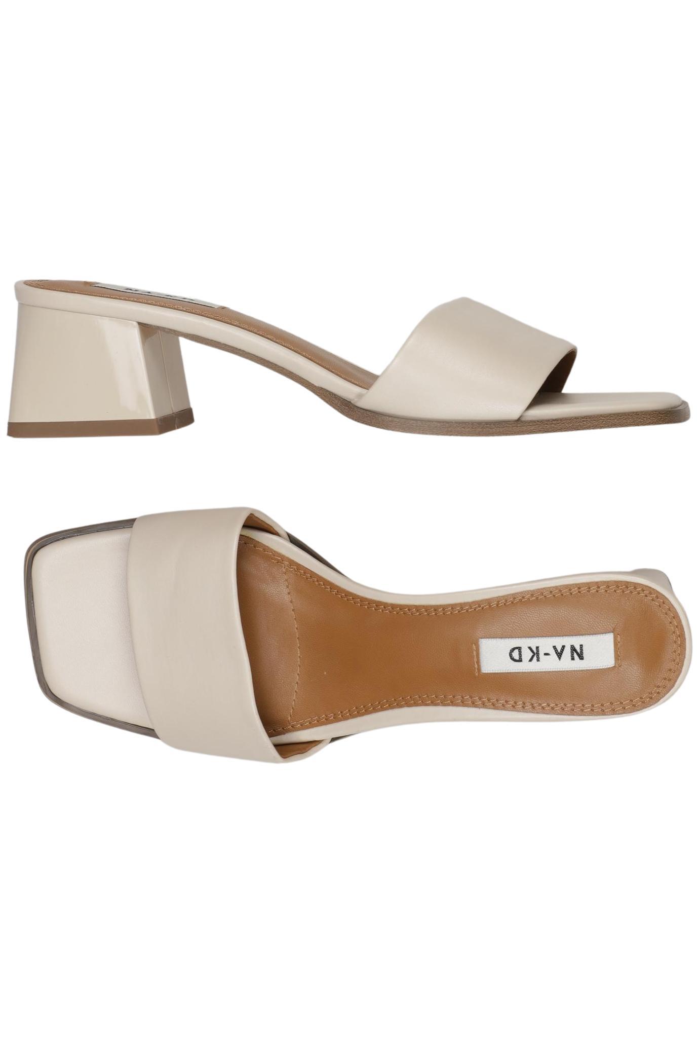 

Na-Kd Damen Sandale, beige, Gr. 39