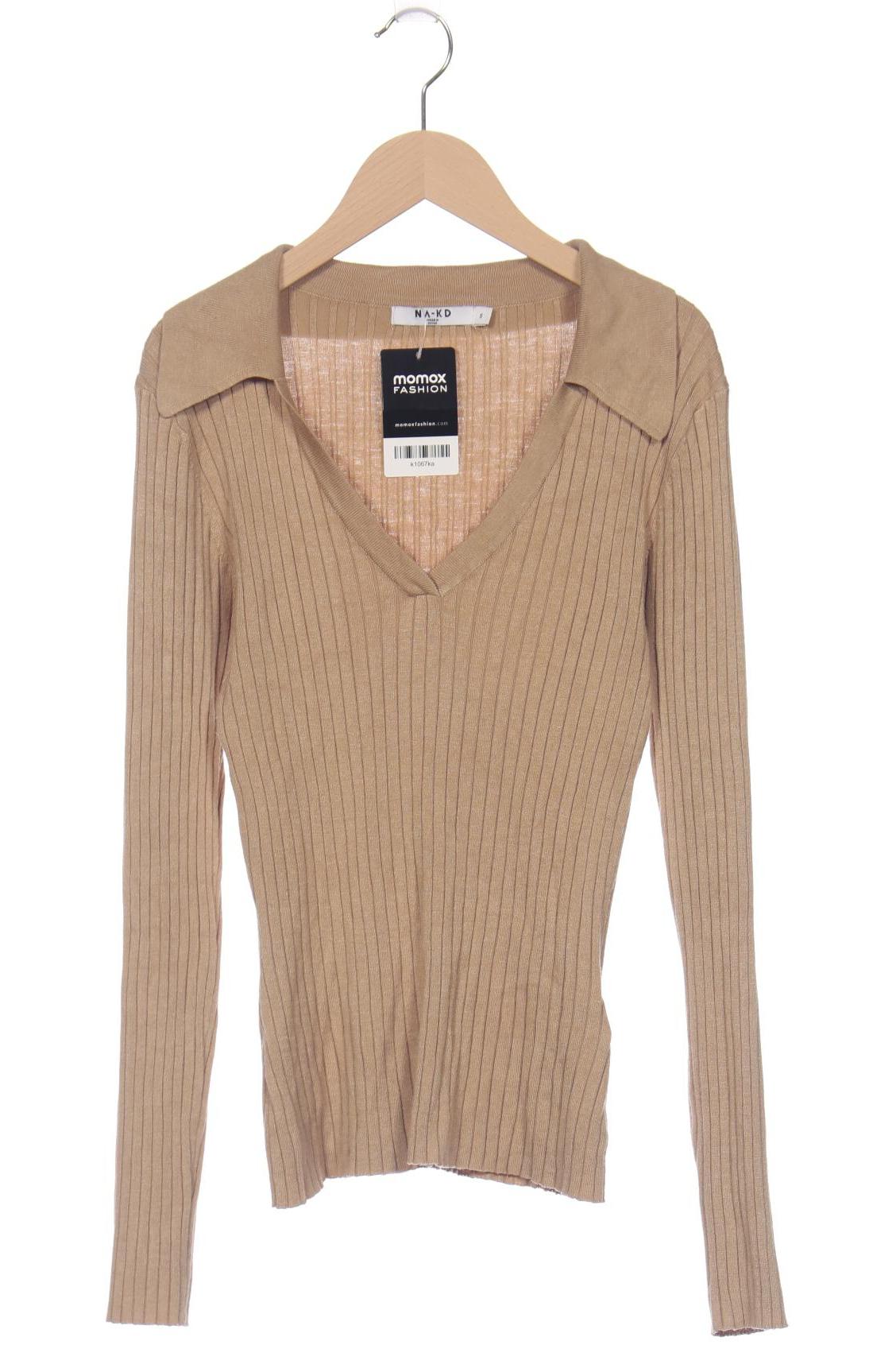 

Na-Kd Damen Pullover, beige, Gr. 36