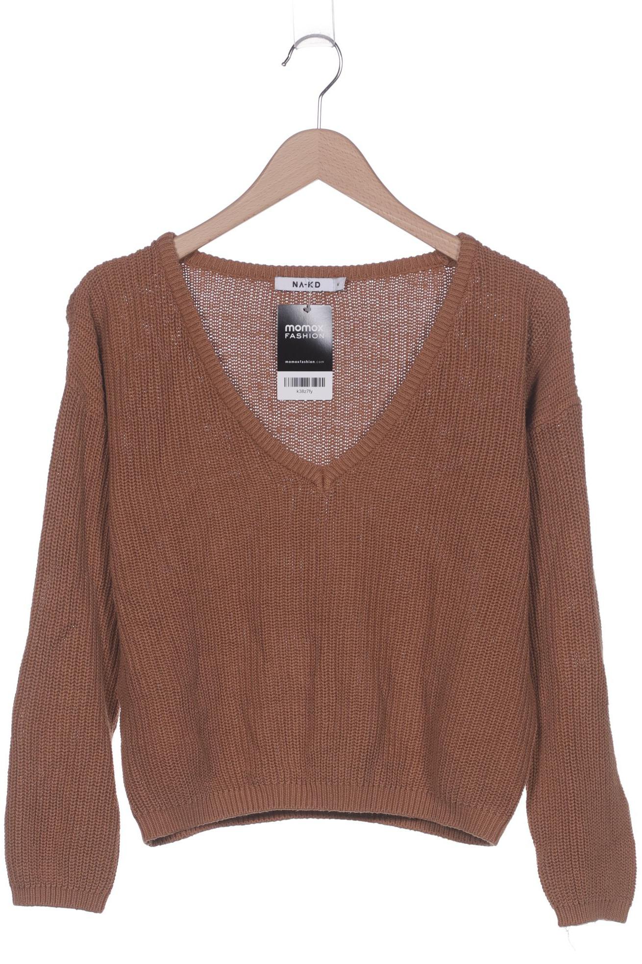 

Na-Kd Damen Pullover, braun, Gr. 38