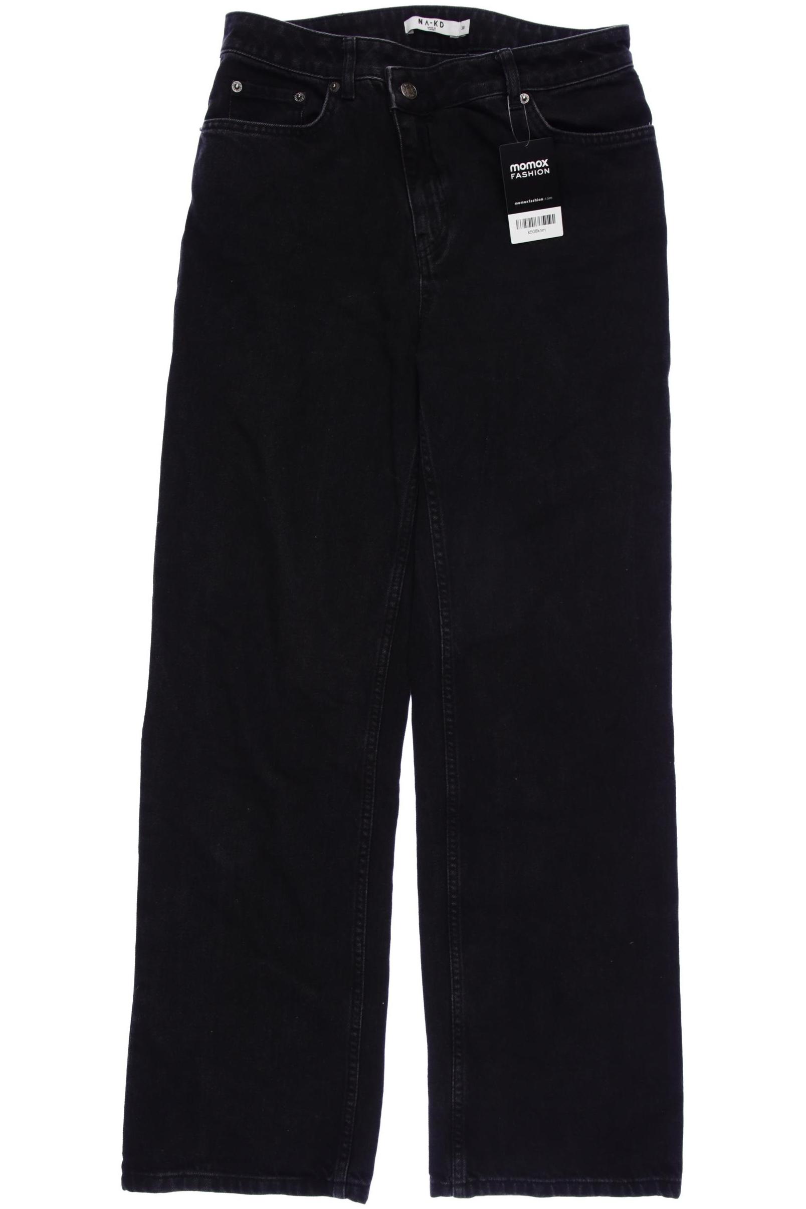 

Na-Kd Damen Jeans, schwarz, Gr. 38