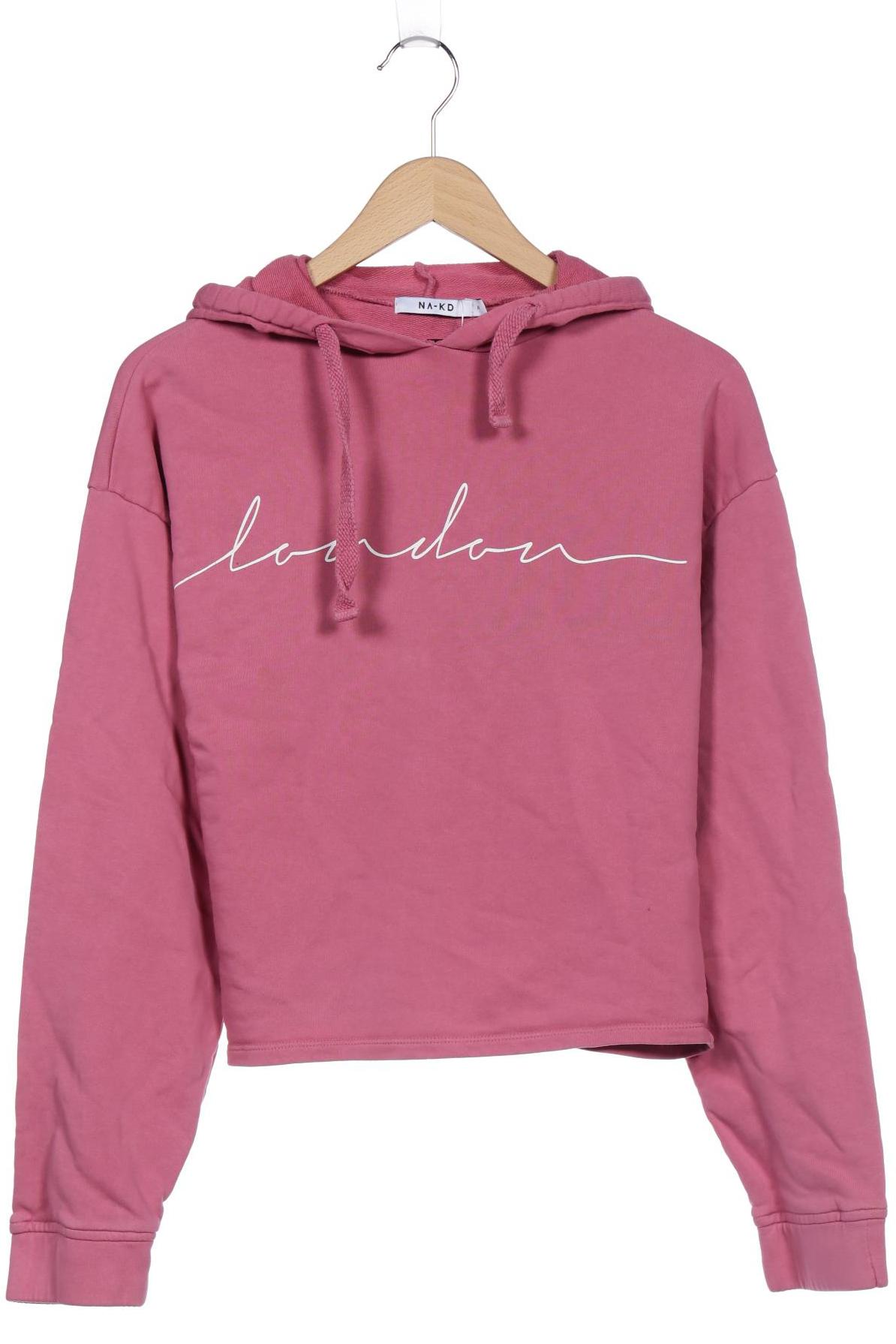 

NA-KD Damen Kapuzenpullover, pink