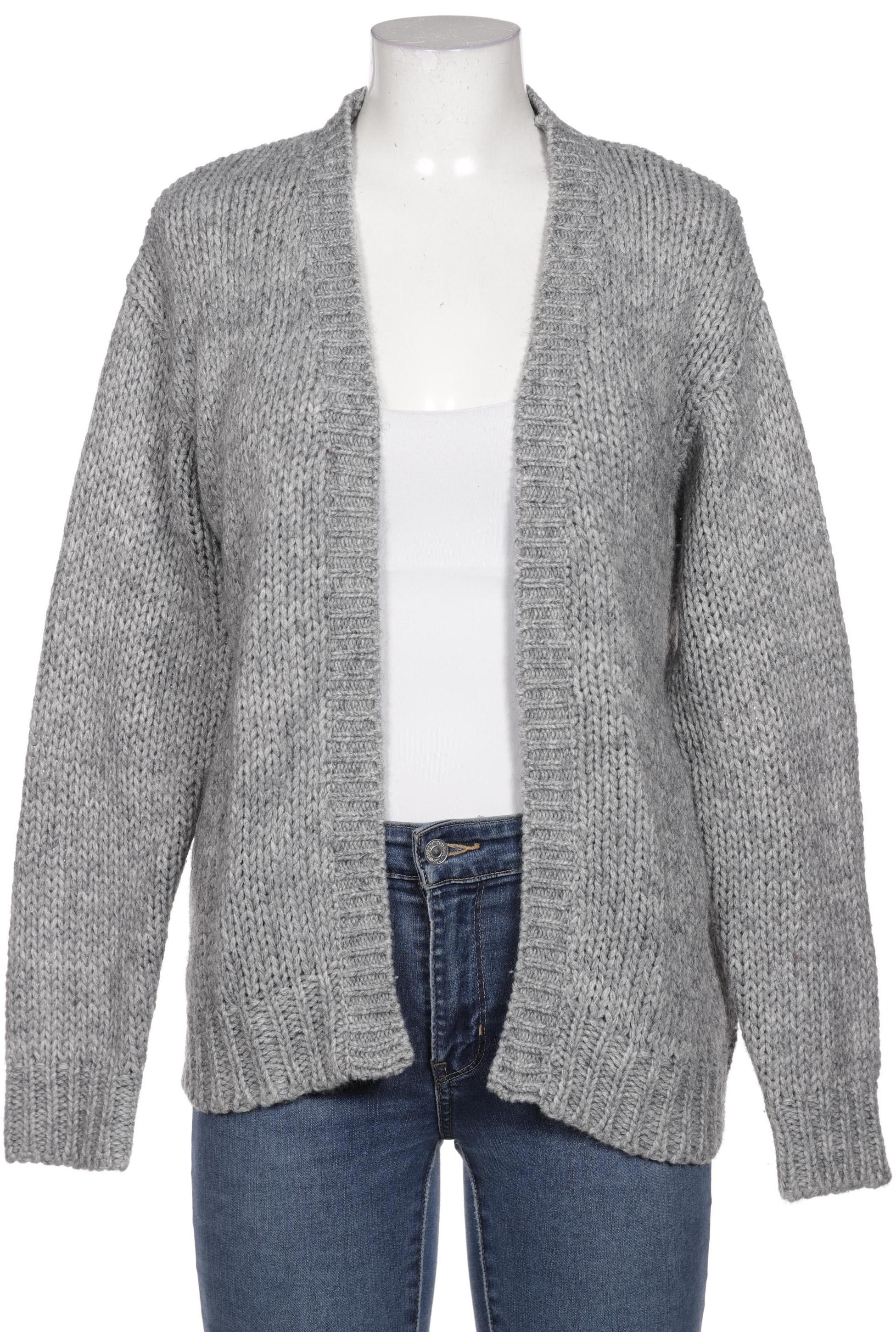 

NA-KD Damen Strickjacke, grau