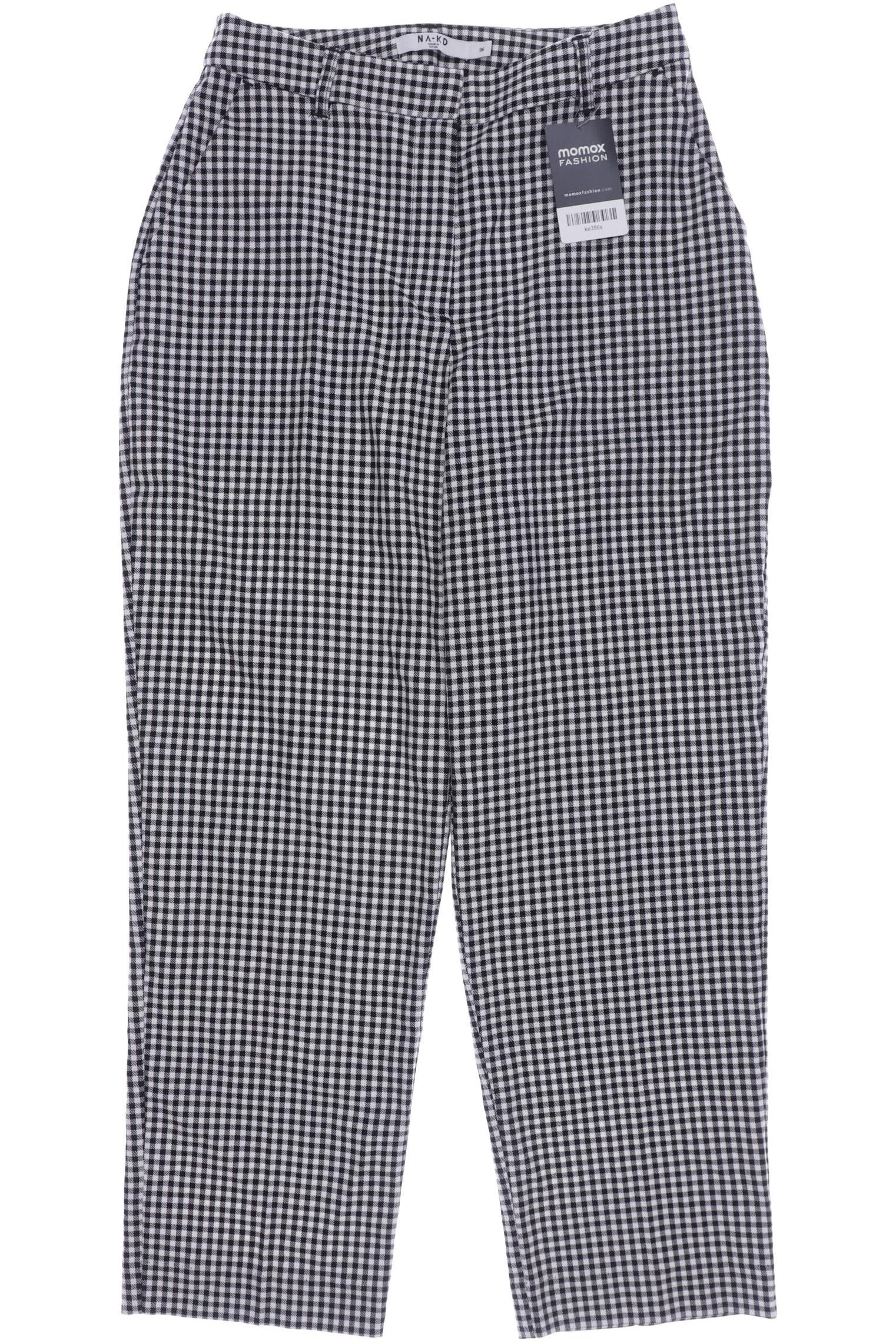 

NA-KD Damen Stoffhose, schwarz