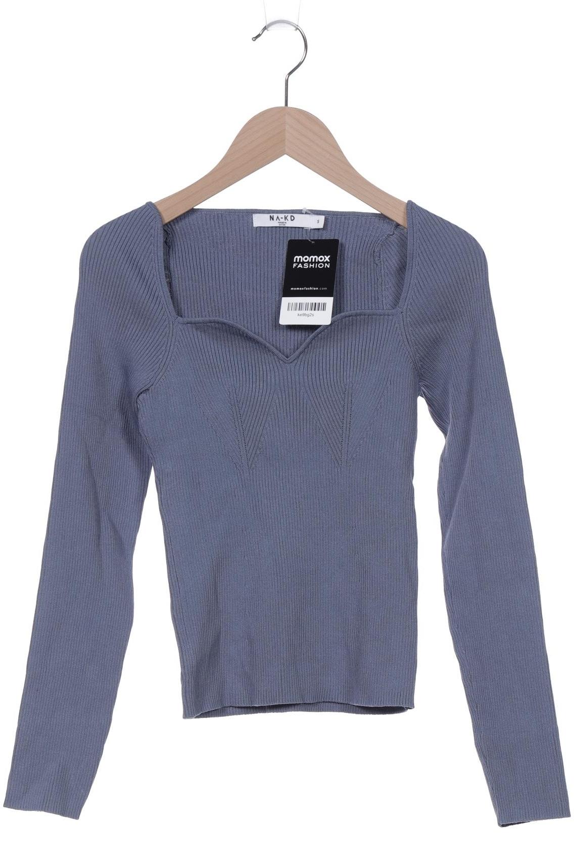 

Na-Kd Damen Langarmshirt, blau, Gr. 36