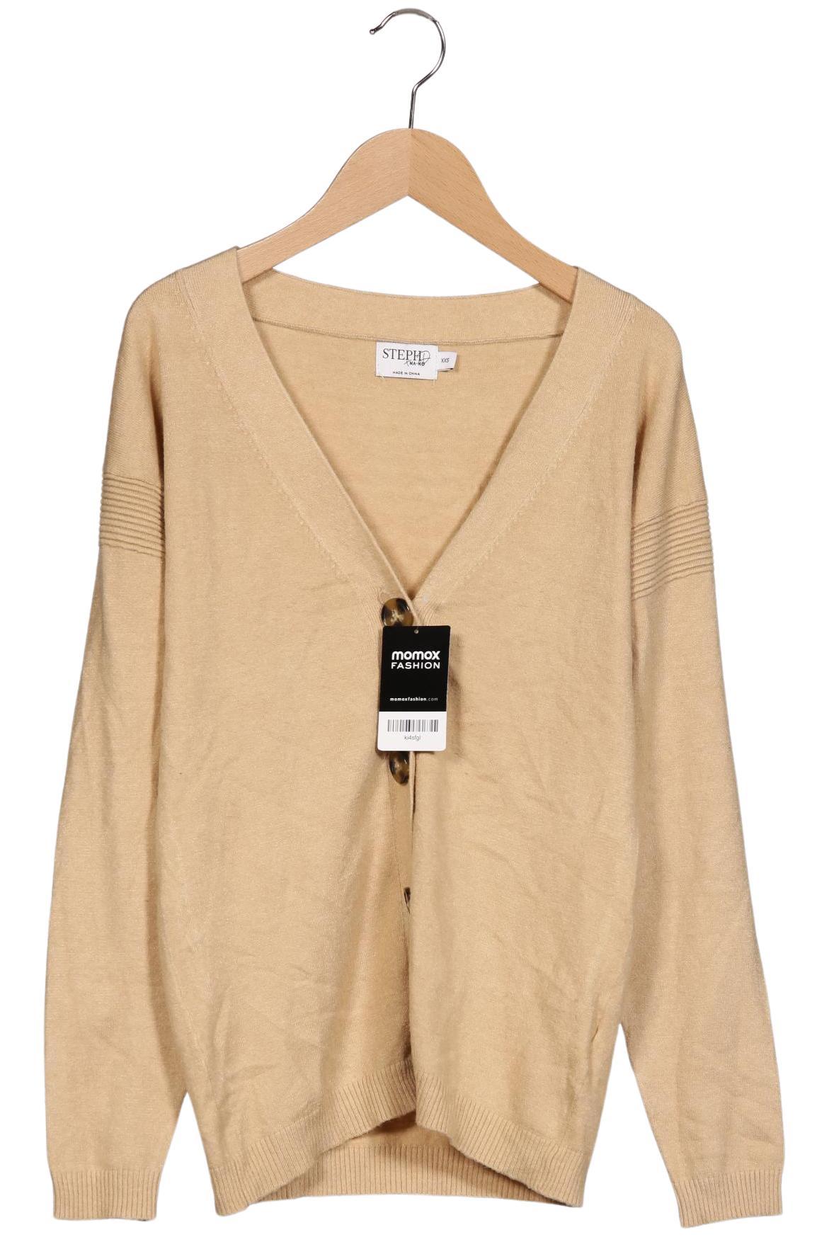 

Na-Kd Damen Strickjacke, beige, Gr. 32