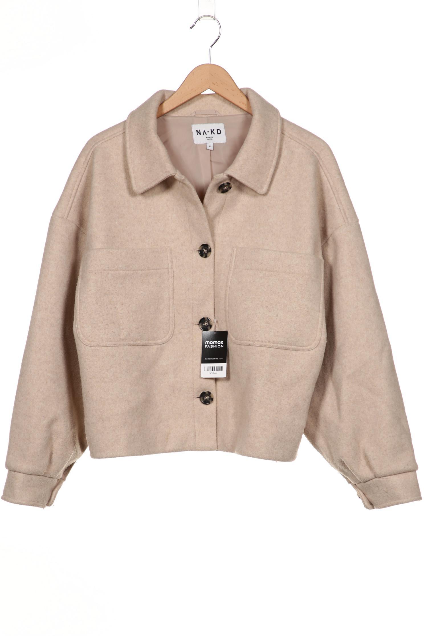 

Na-Kd Damen Jacke, beige, Gr. 40