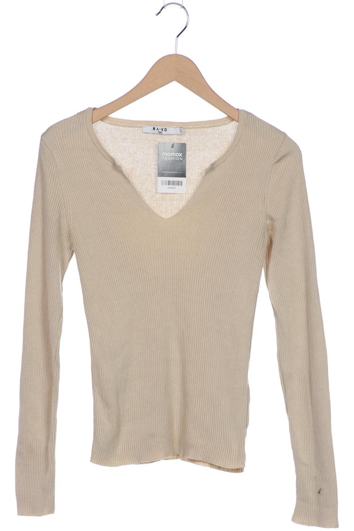

Na-Kd Damen Pullover, beige, Gr. 36