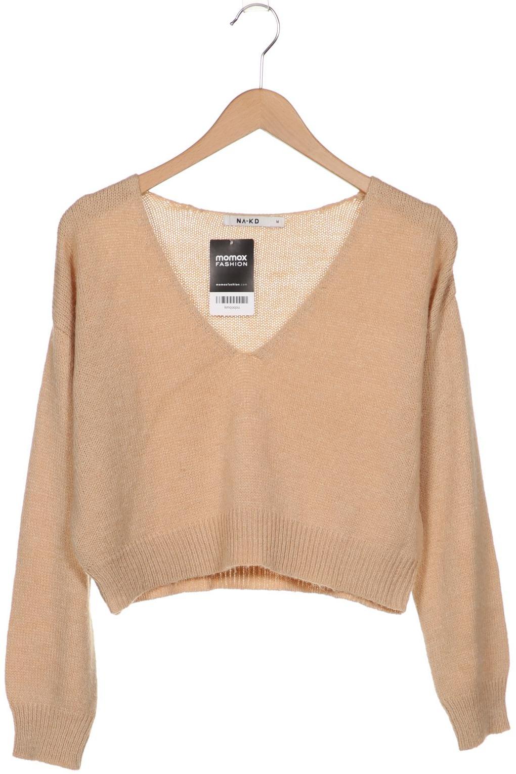 

NA-KD Damen Pullover, beige