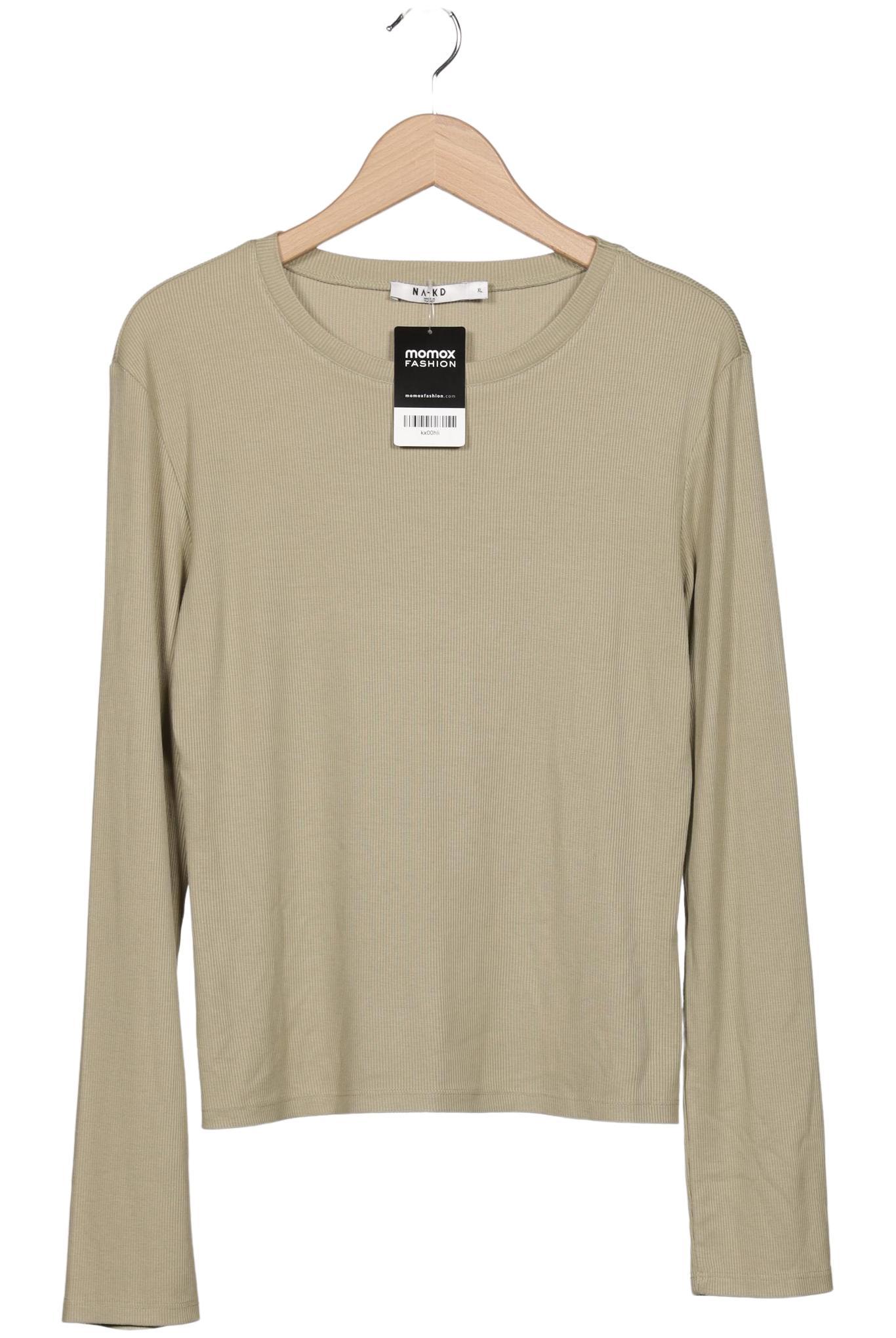 

Na-Kd Damen Langarmshirt, beige, Gr. 44