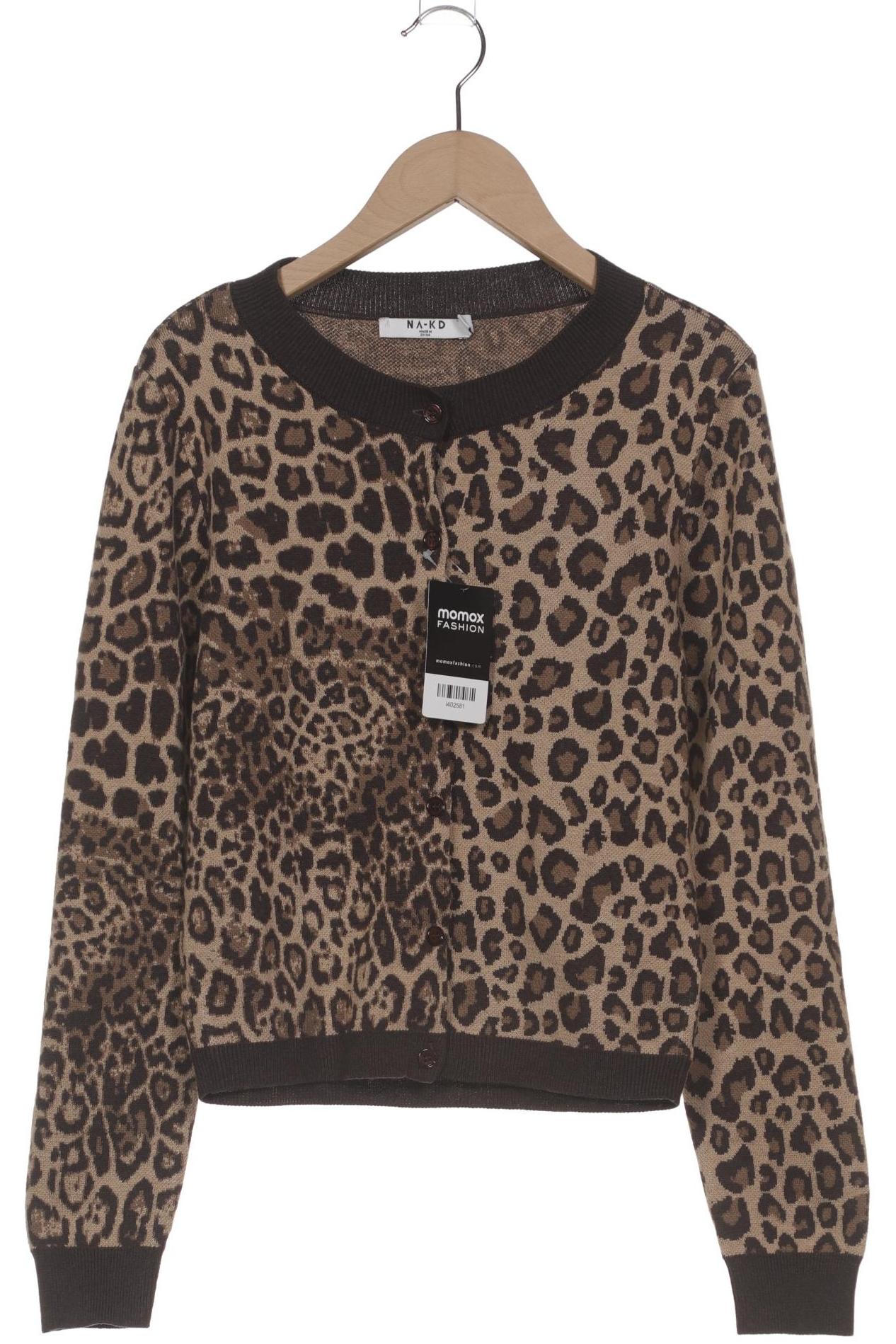 

Na-Kd Damen Strickjacke, braun, Gr. 38