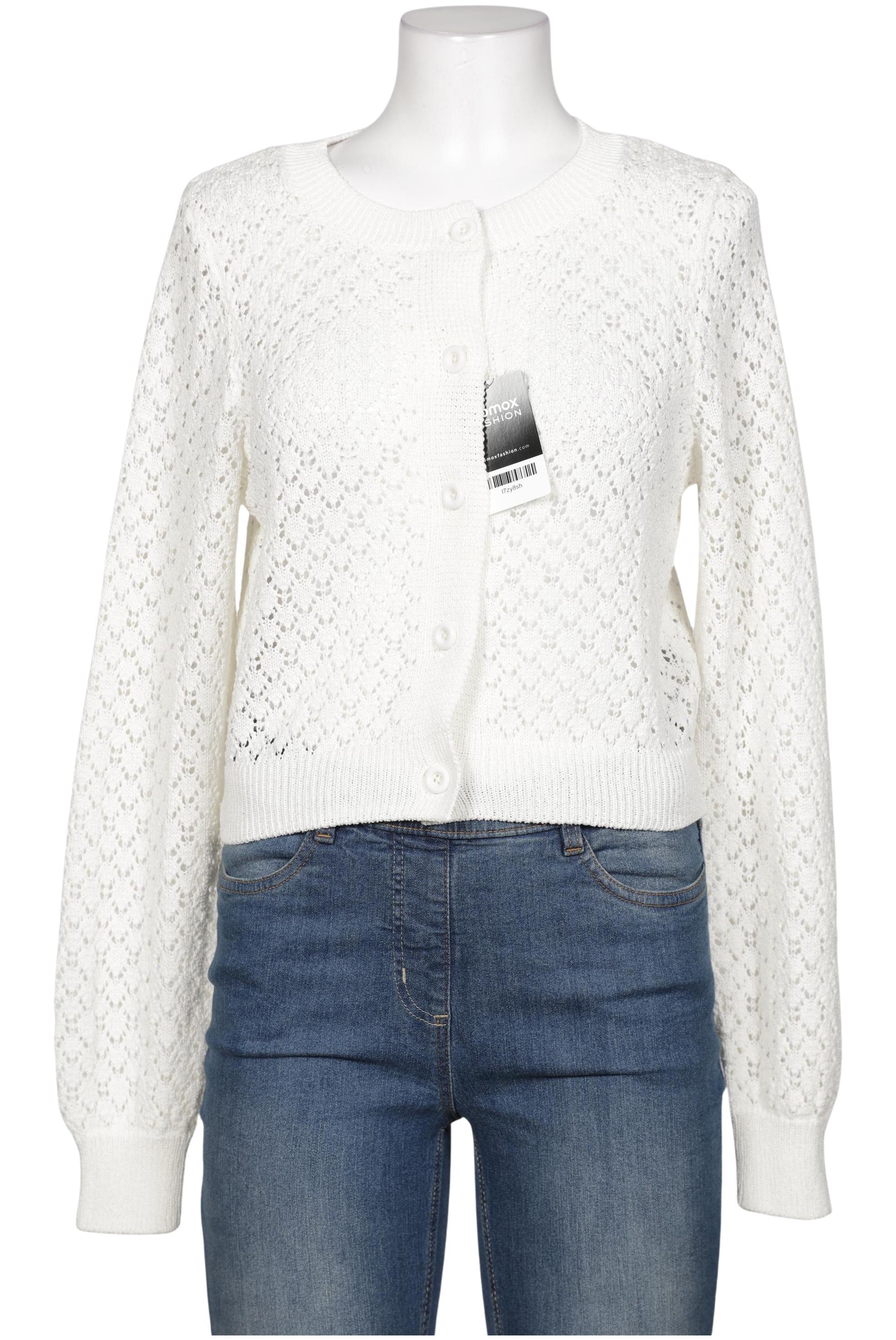 

Na-Kd Damen Strickjacke, weiß, Gr. 38