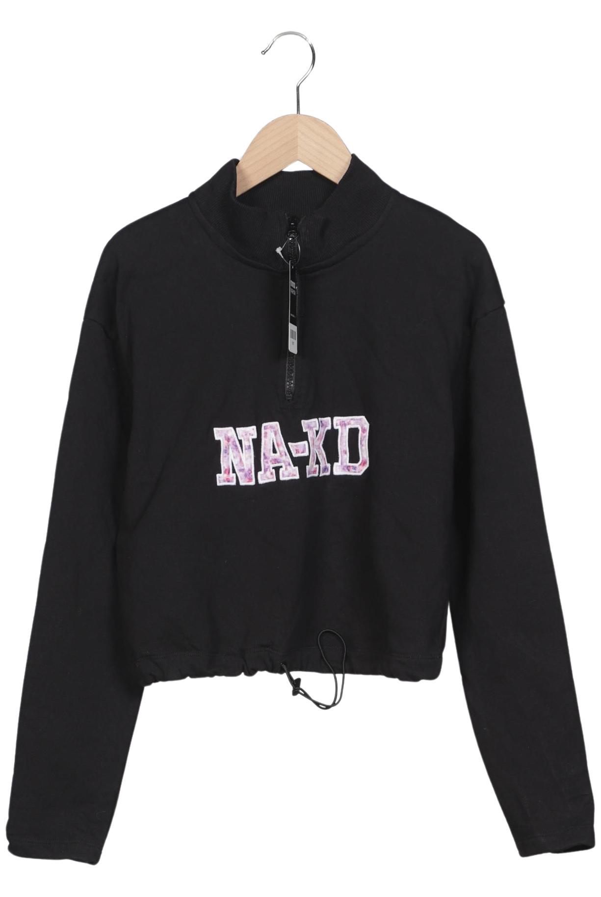 

Na-Kd Damen Sweatshirt, schwarz, Gr. 42