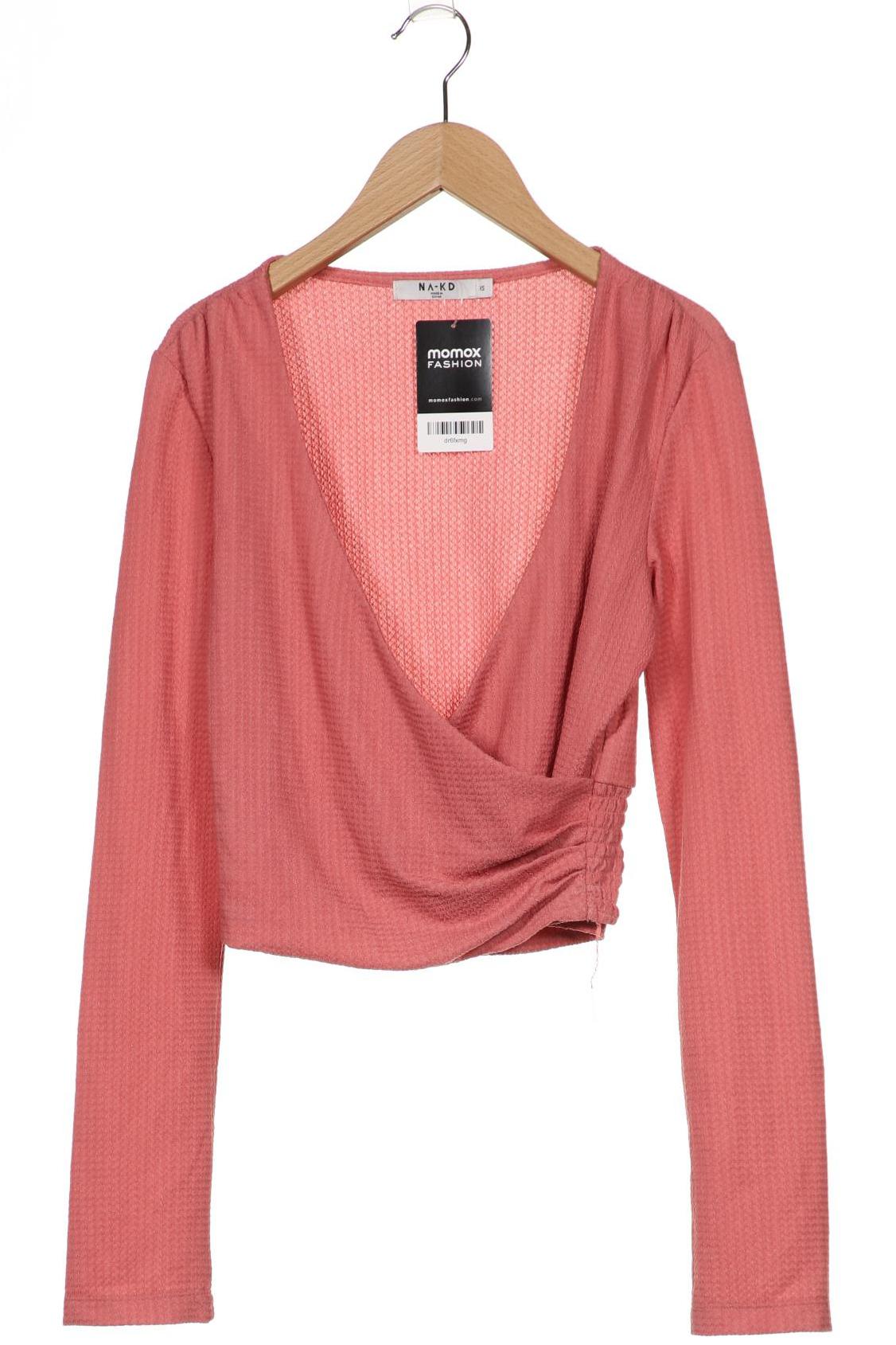 

Na-Kd Damen Langarmshirt, pink, Gr. 34