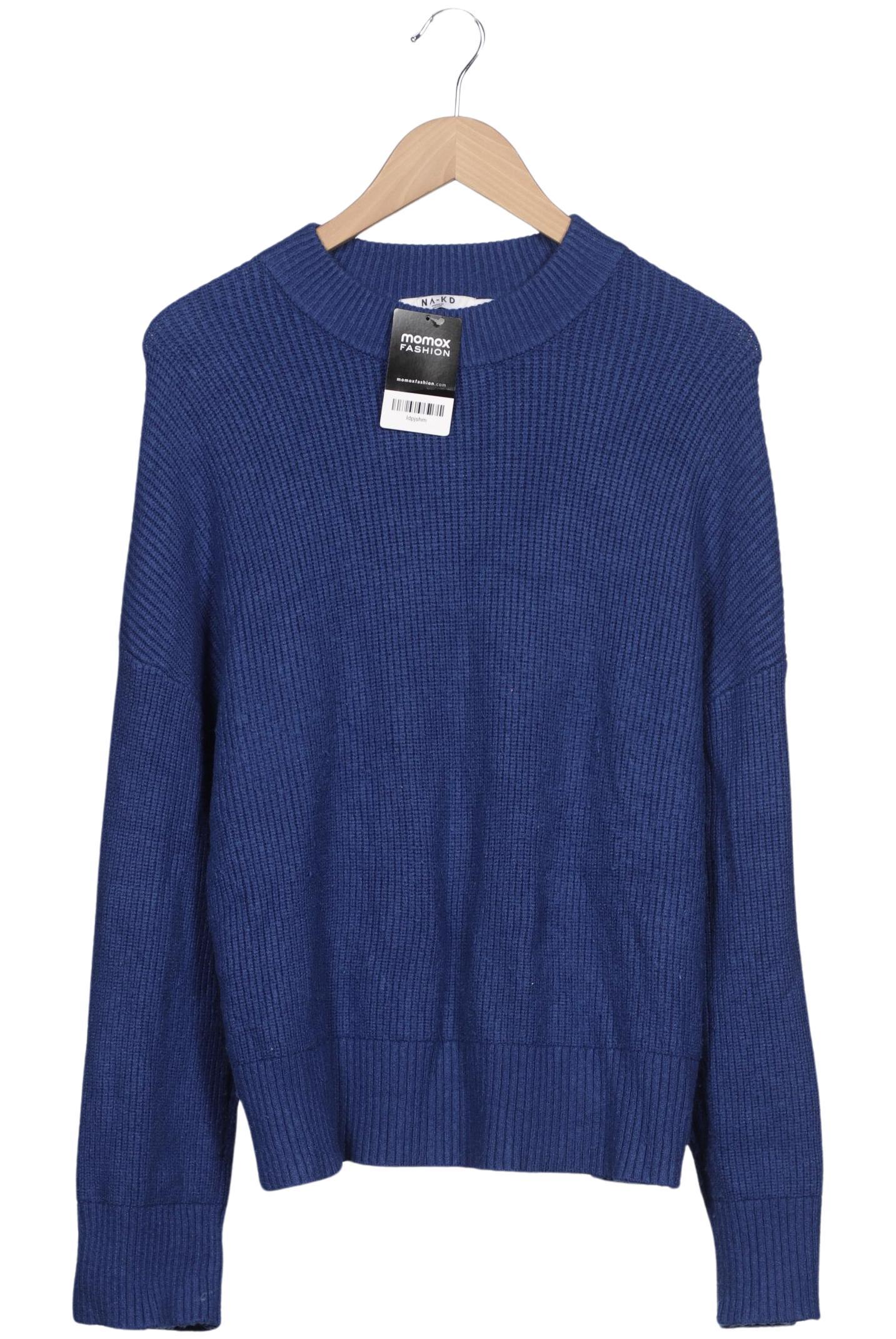 

Na-Kd Damen Pullover, blau, Gr. 36