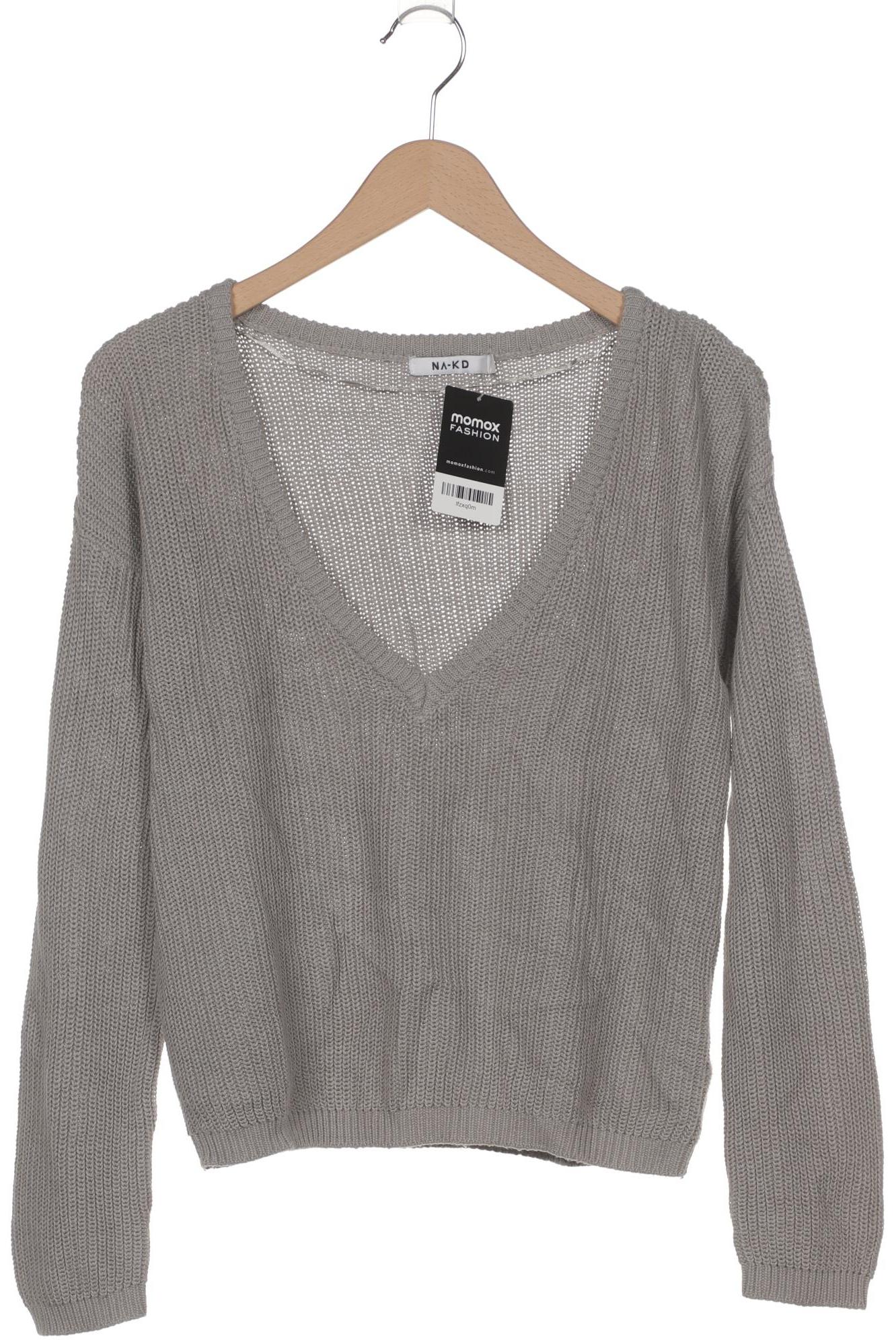 

Na-Kd Damen Pullover, grau, Gr. 36