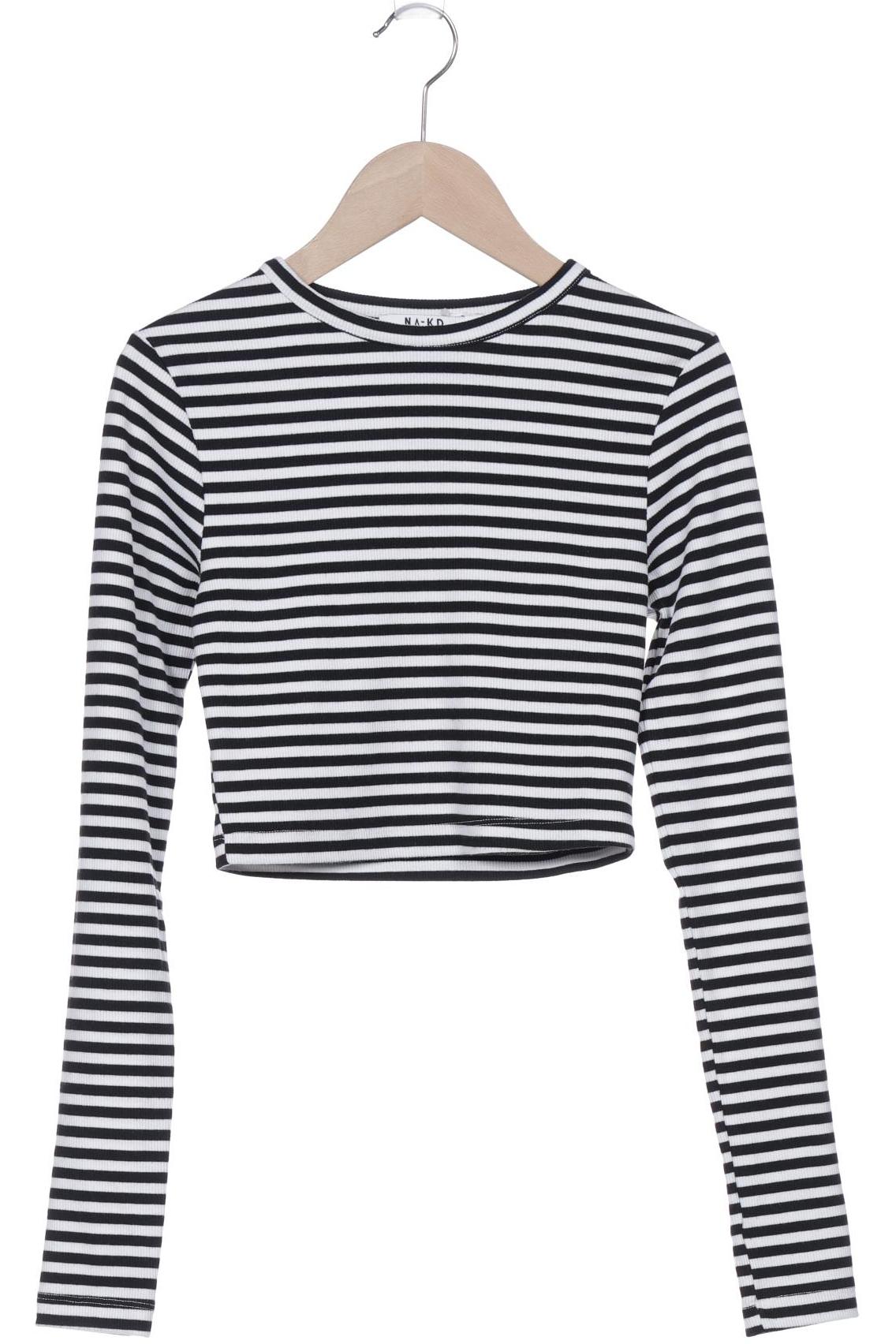 

Na-Kd Damen Langarmshirt, schwarz, Gr. 36