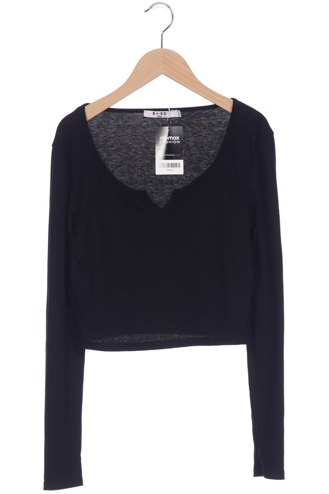 

Na-Kd Damen Langarmshirt, schwarz, Gr. 36